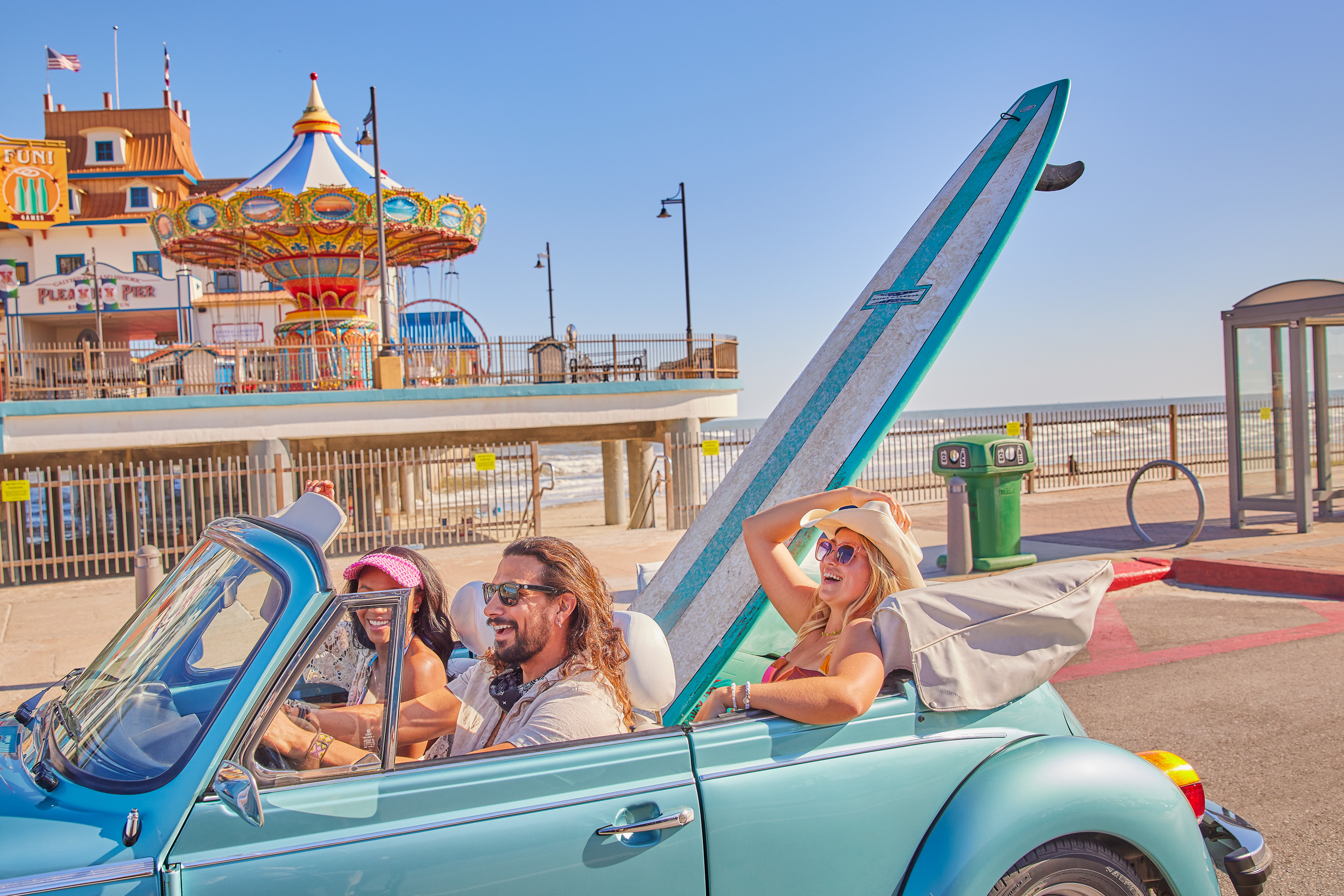 Lifestyle shoot for Galveston Tourism.
