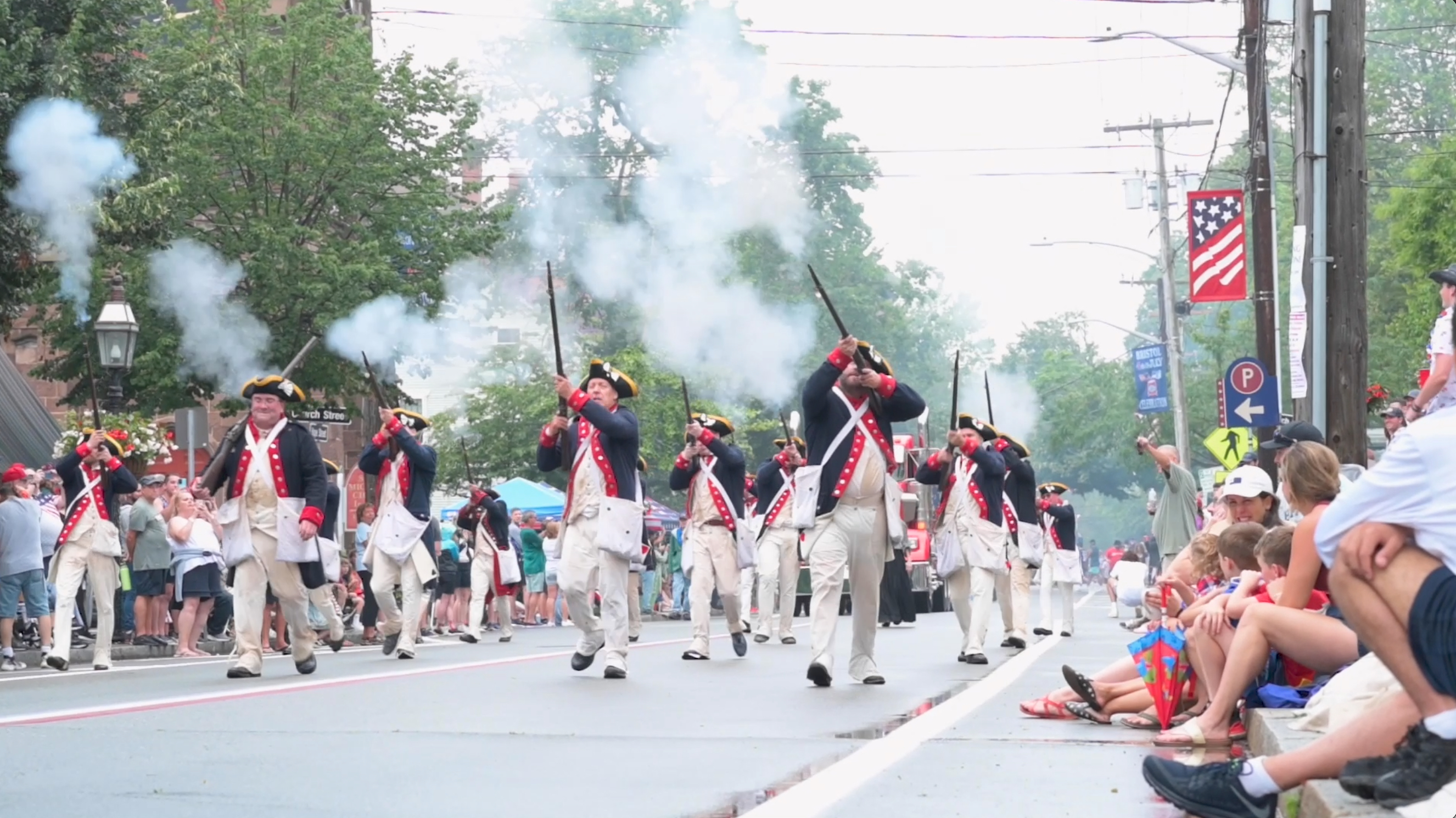 The iconic Fourth of July celebrations in Bristol, Rhode Island. From beaches to parades and festival rides their is fun around every corner at this unique small town celebration.