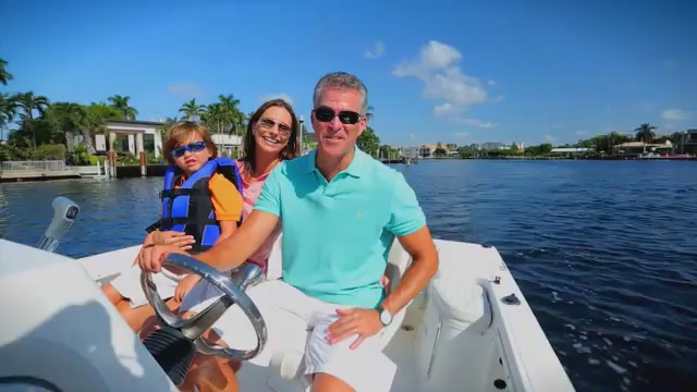 United States Power Squadron -Pompano Beach ABC boating classes.  The goal is to get more families involved in safe boating.  The talent was a graduate of on the water training and his family.  non pr