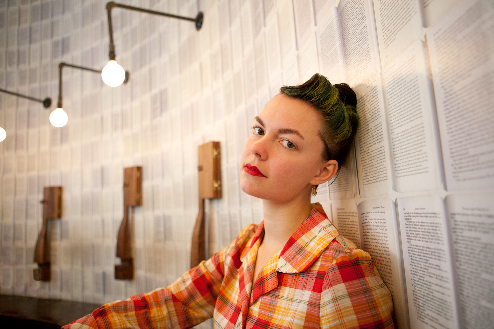 Woman in a Cafe