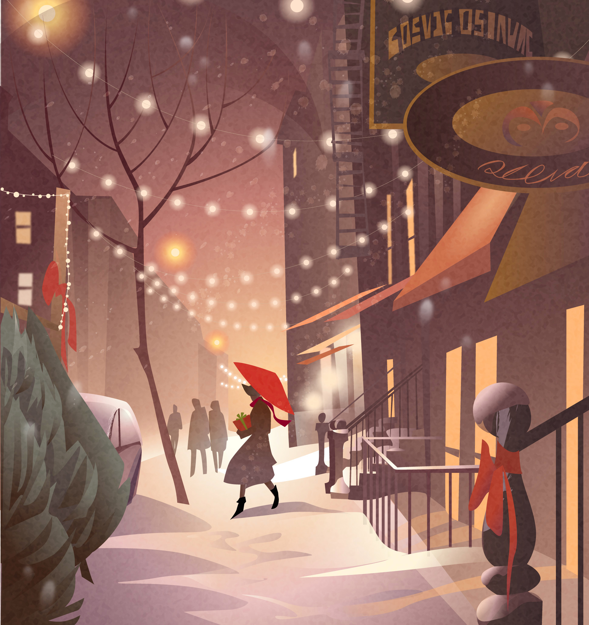 holiday snow