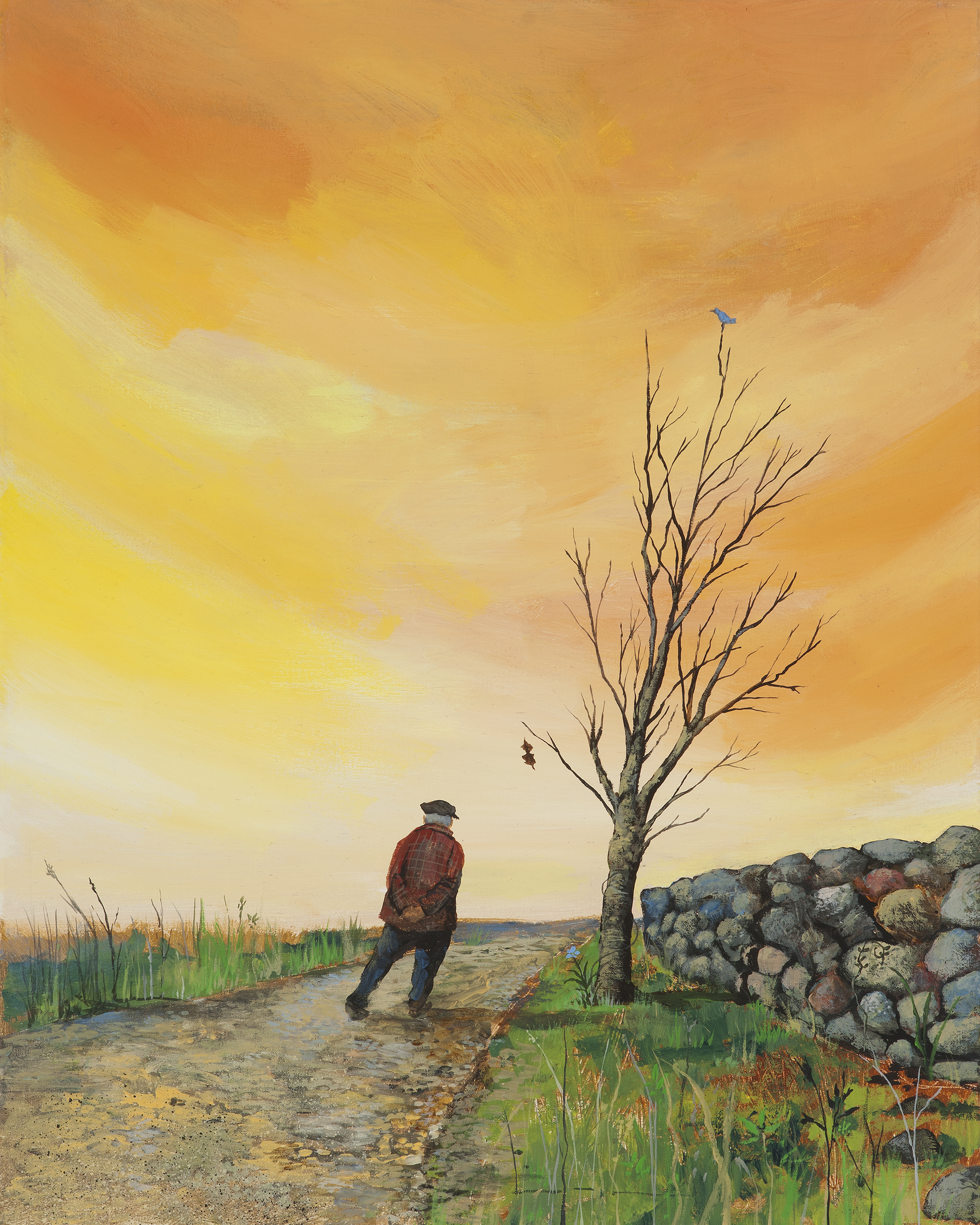 sunset walk