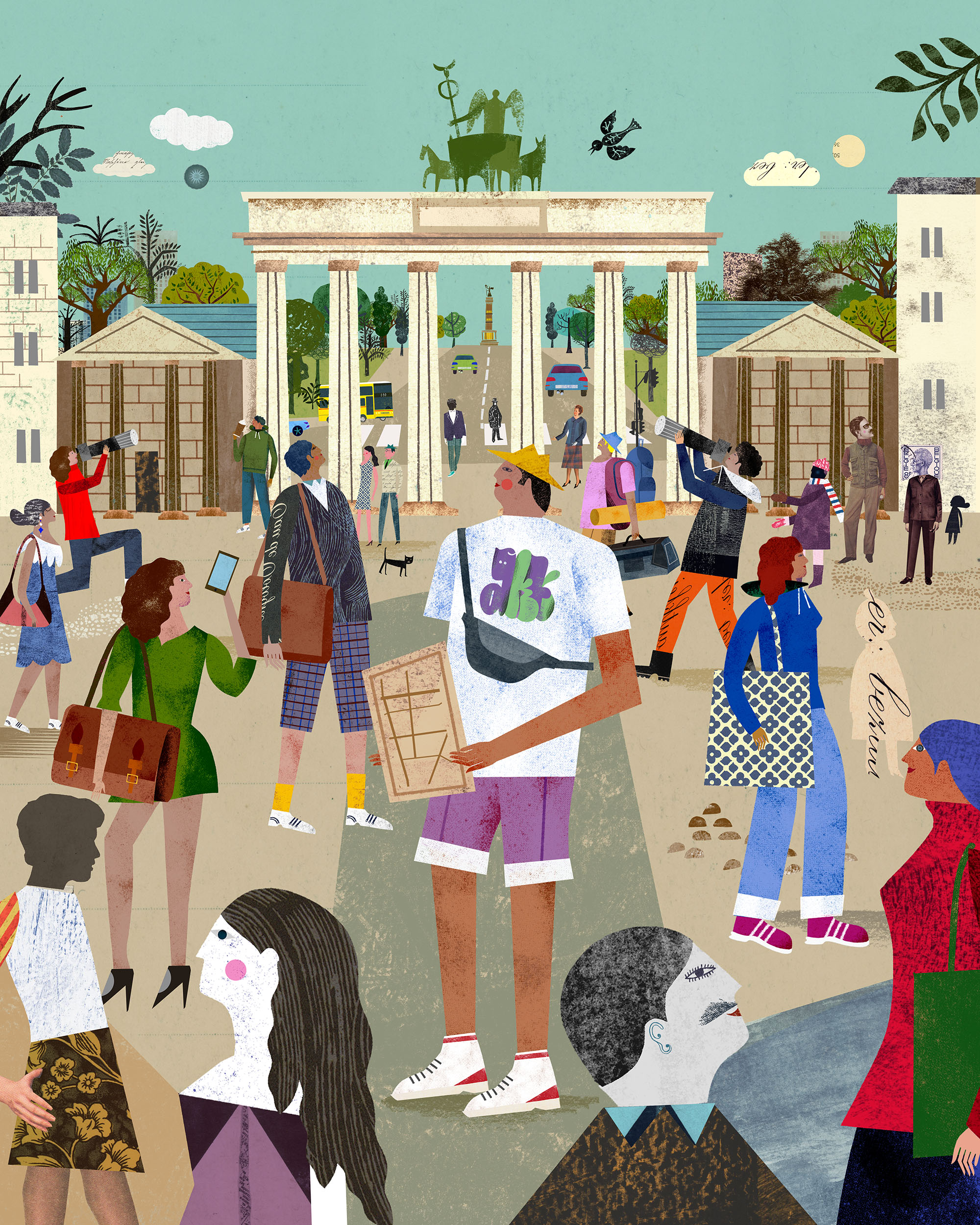 travel illustration