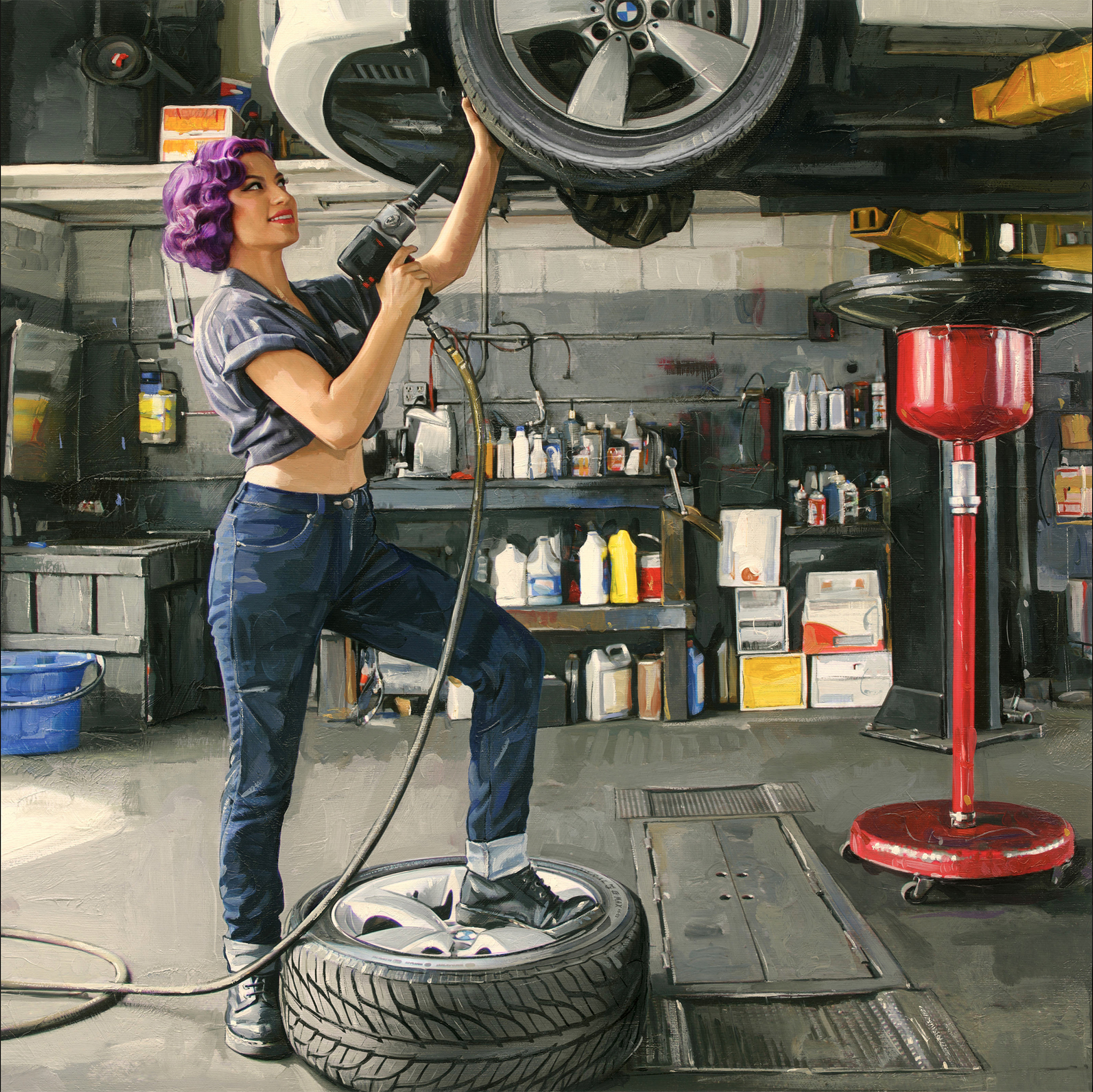 Cool Auto worker