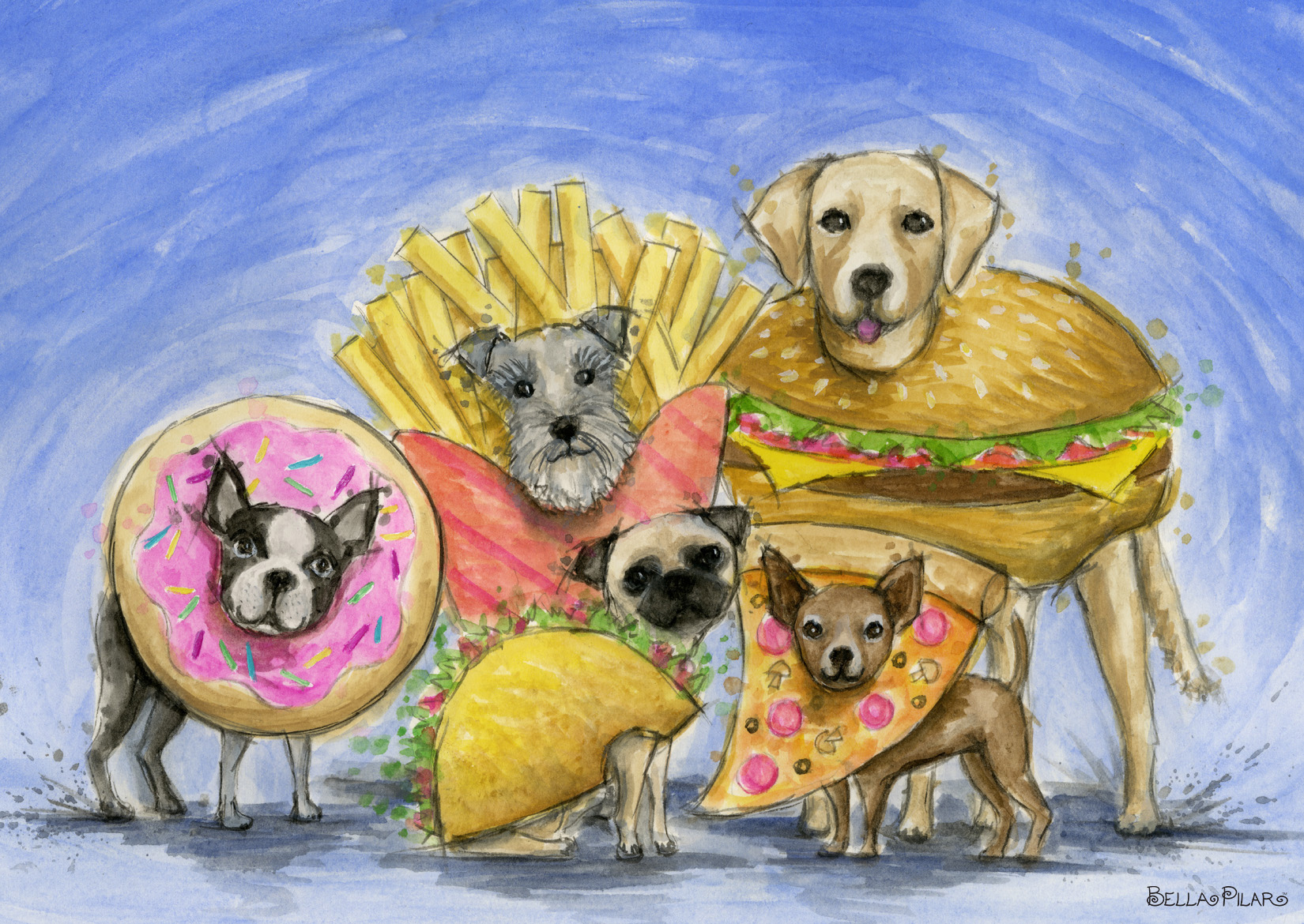 Seeing people in costumes, fun, but… dogs in costumes… really the best, right?