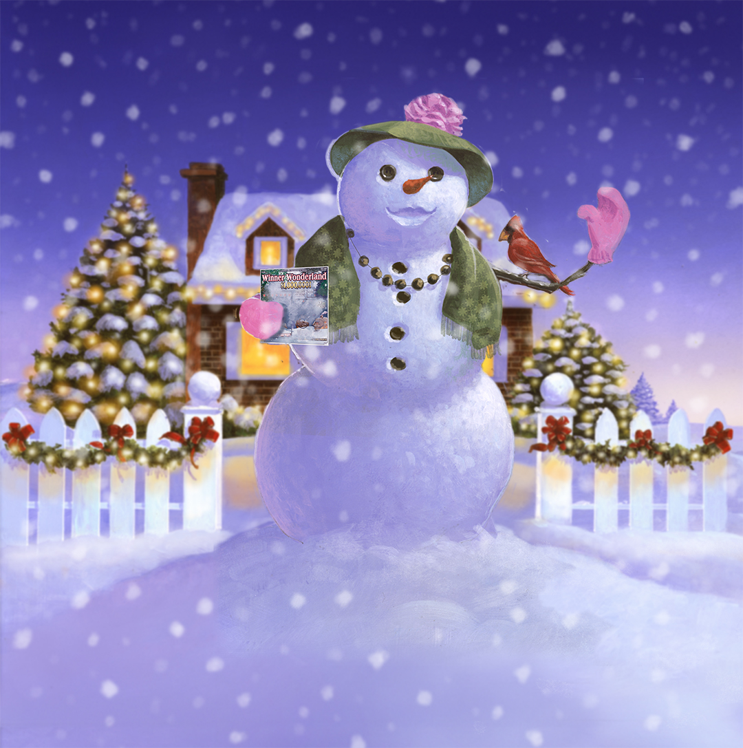 snowman snow woman