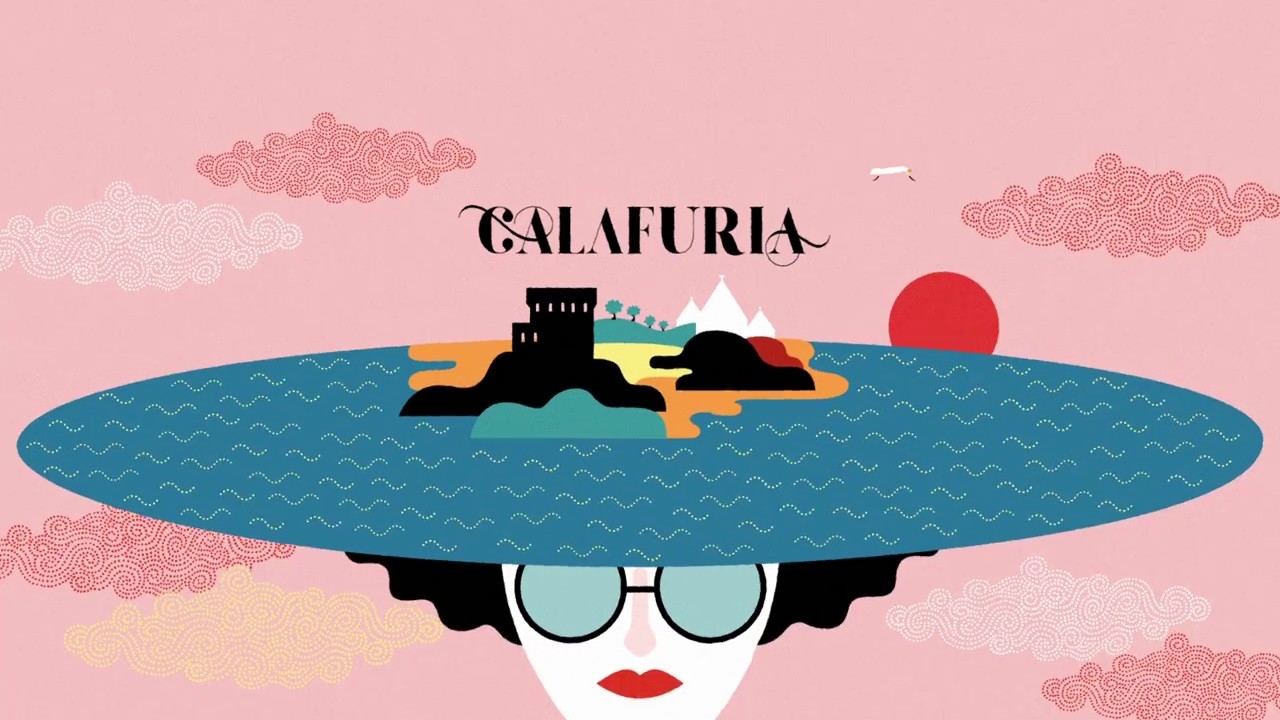 Valeria designed an artist-edition wine label for Calafuria, an Italian rose wine from Tormaresca vineyard in Puglia. This was then developed into an animation as well, bringing to life Valeria work.