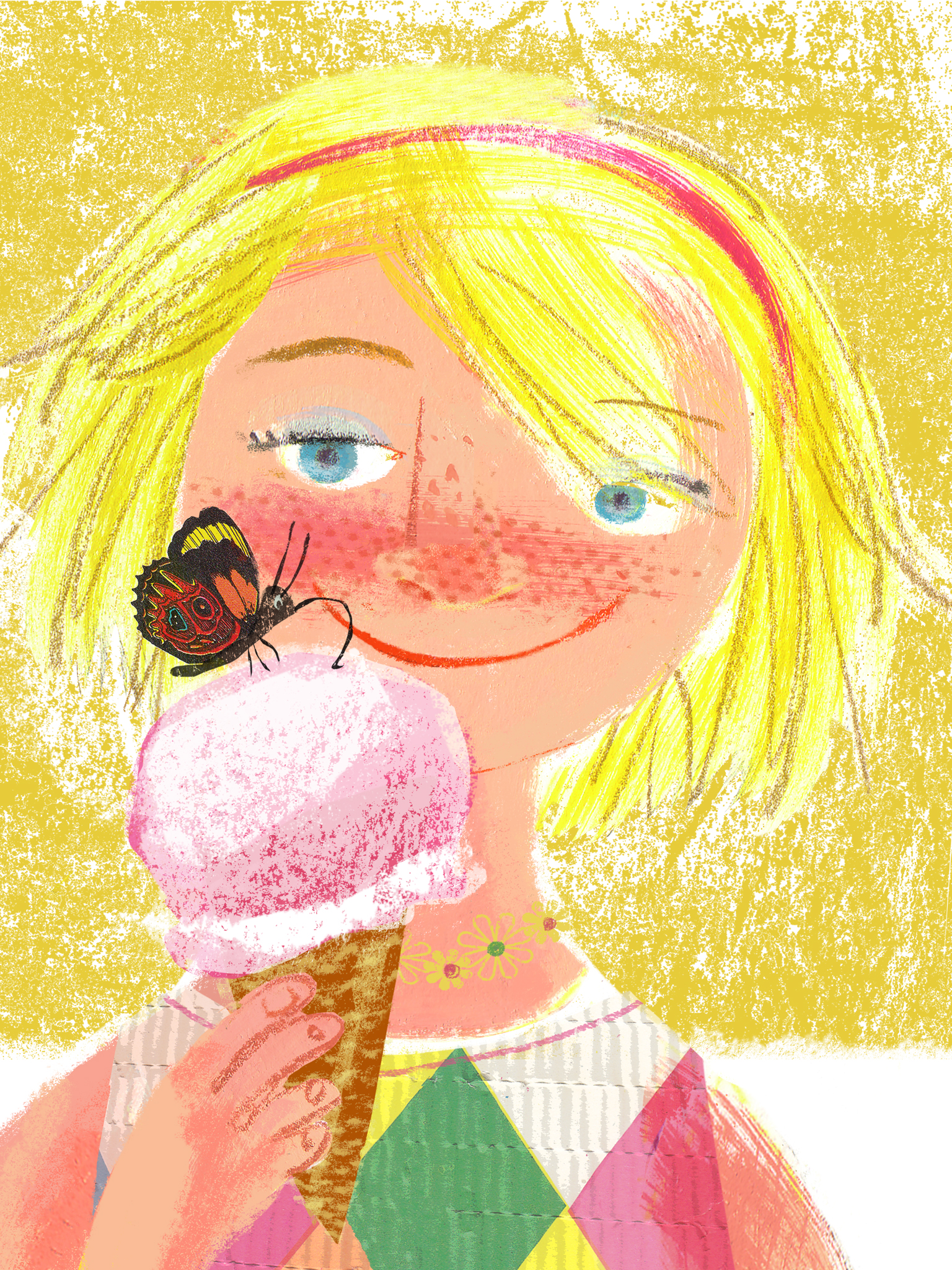 Children's book illustration.