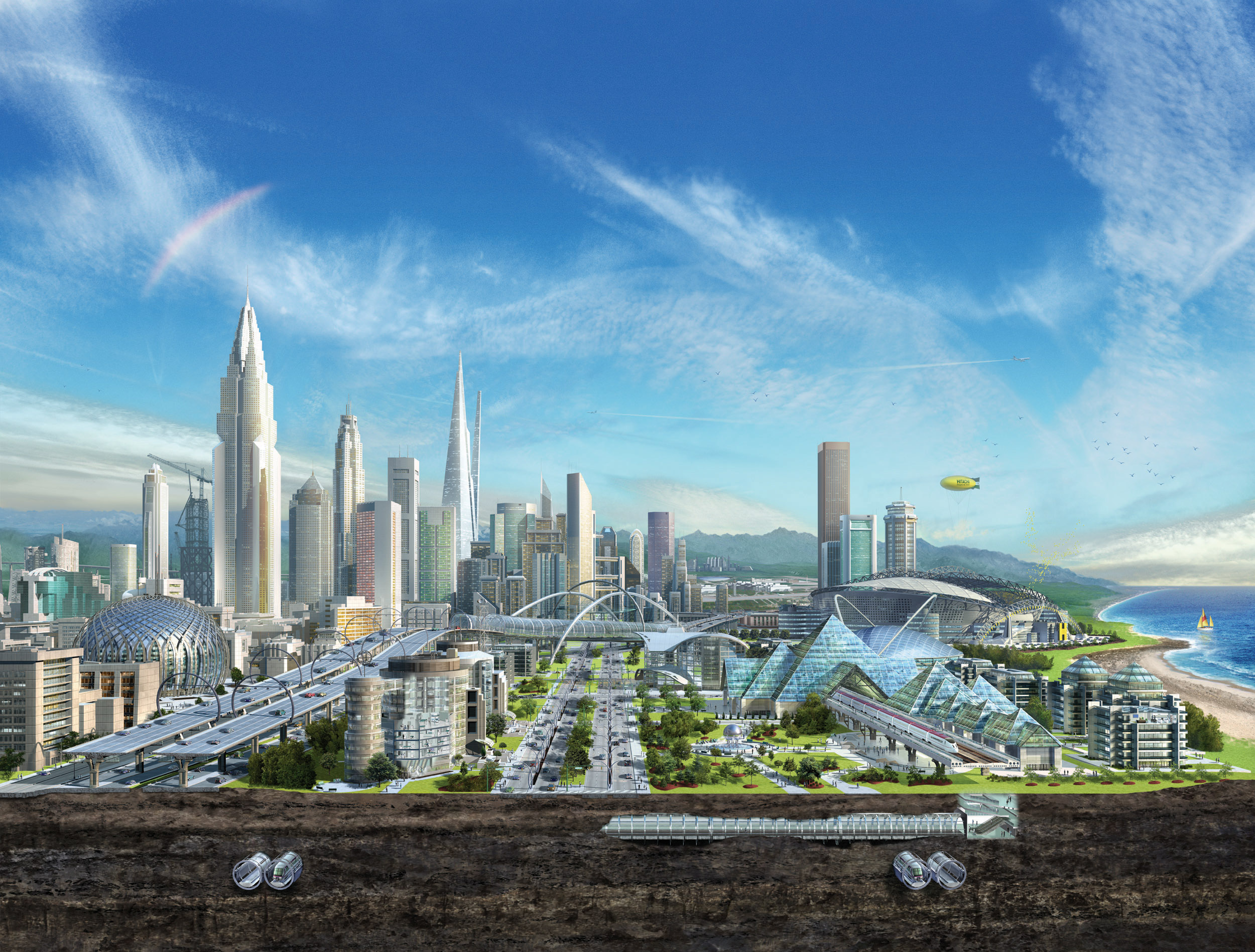 City of future for Hitachi
