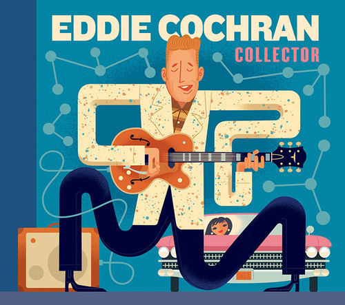 CD cover for a collection of Eddie Cochran recordings