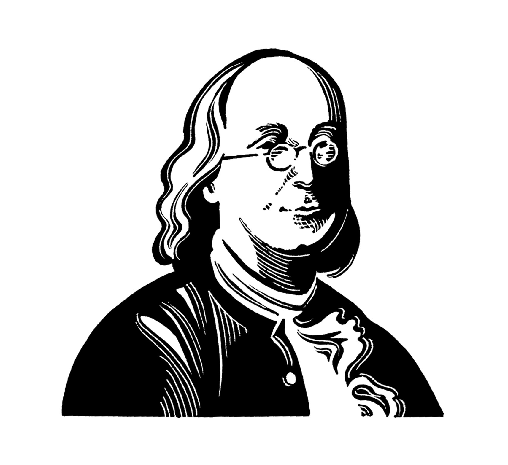 Portrait of Franklin for special issue of Time magazine