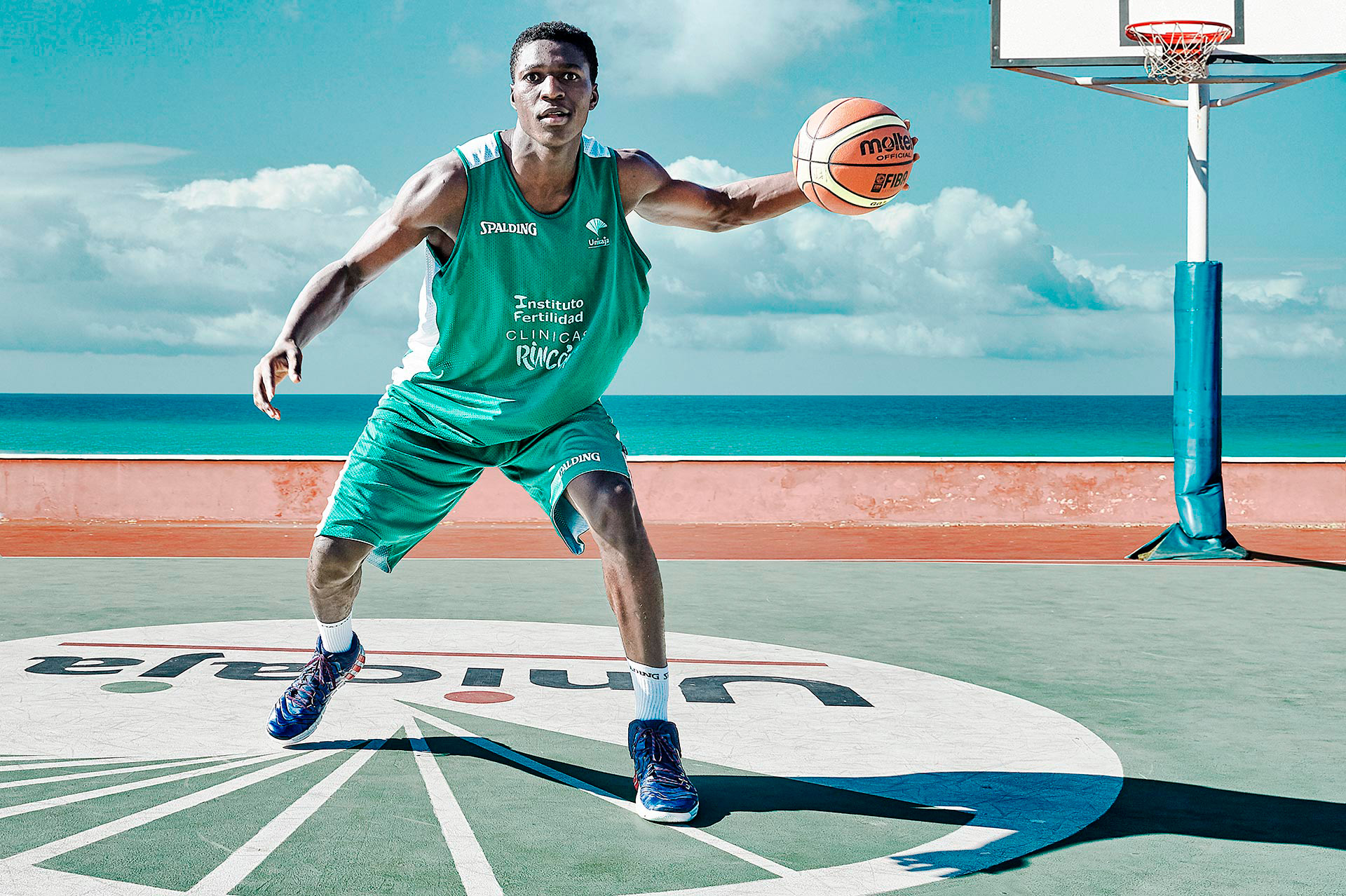 a basketball player 
