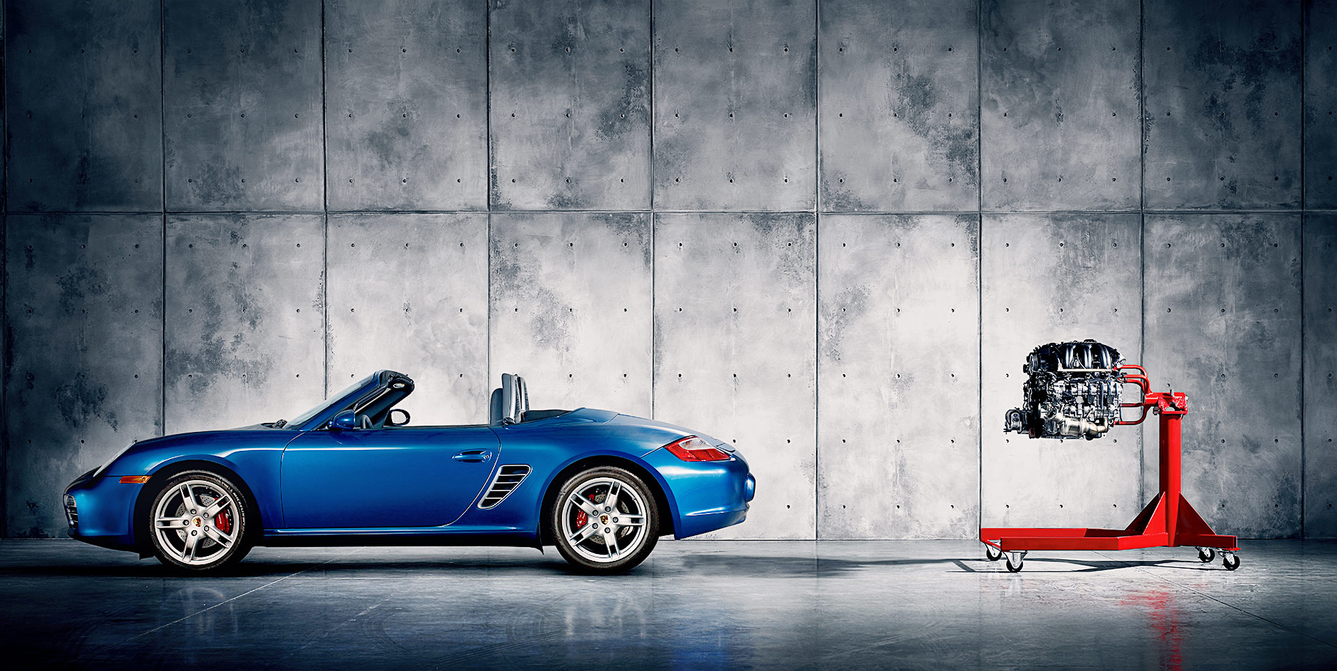  A campaign image for Porsche 