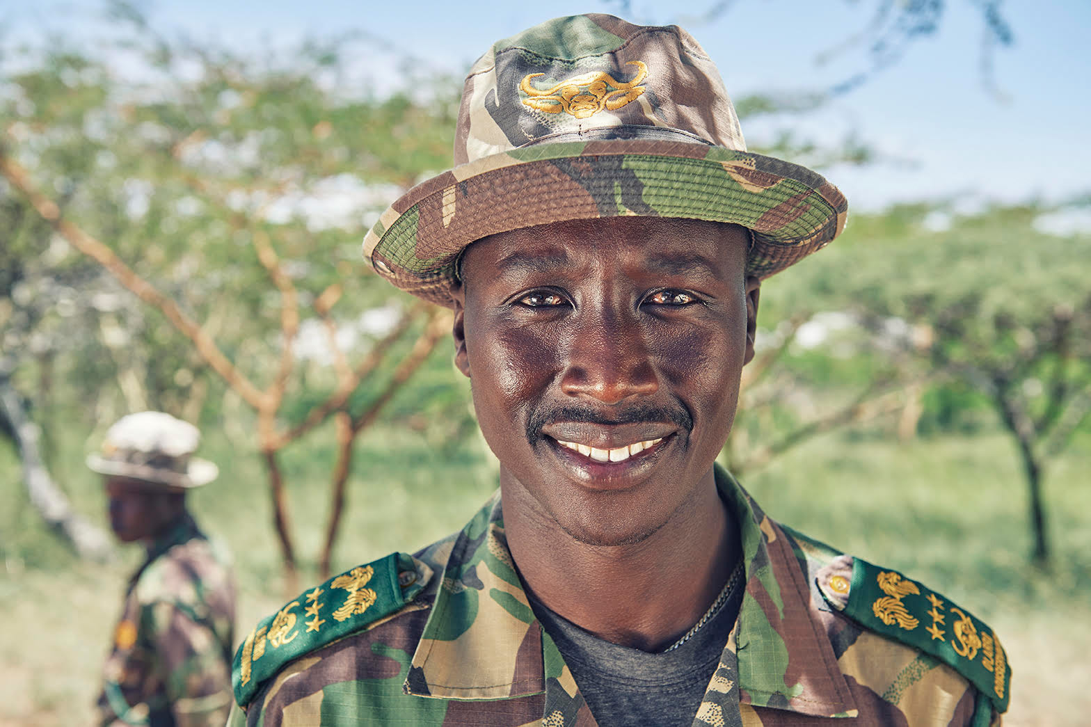 Security guard in Kenya 