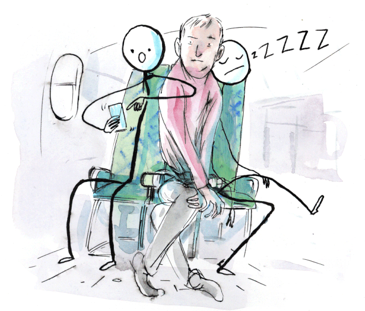 GIF for an editorial illustration