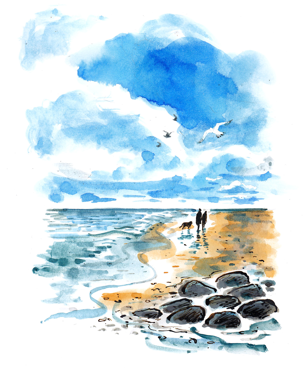 Beach walk