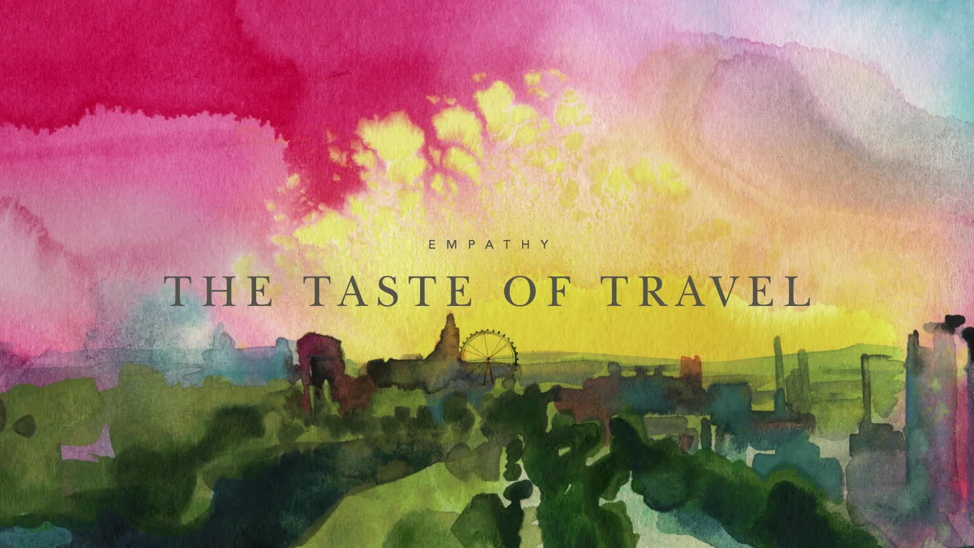 Watercolor and ink hand drawn animation of chef Martha Ortiz. Commissioned by Smith Creative Labs for the InterContinental Hotel Group.