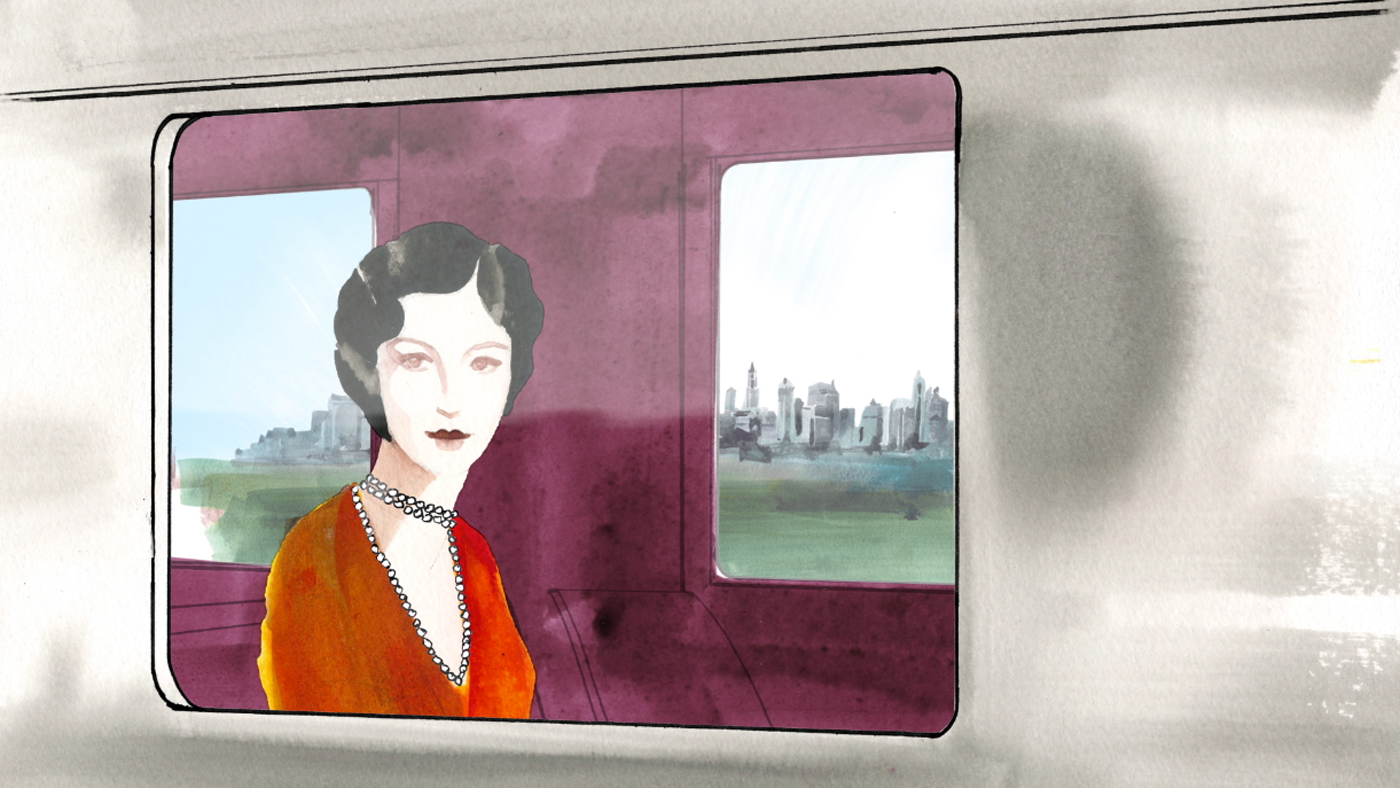 Watercolor and ink hand drawn animation of 1920s New York. Commissioned by Smith Creative Labs for the InterContinental Hotel Group.