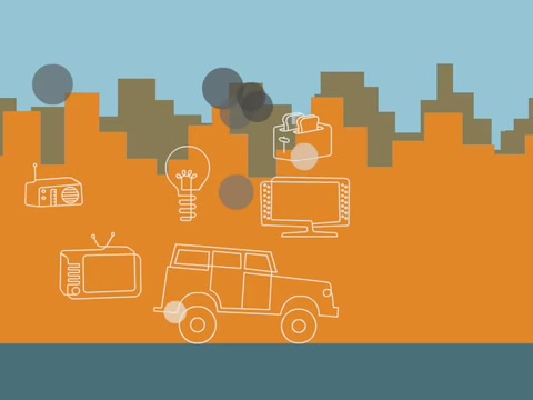 Animated public service announcement about climate change