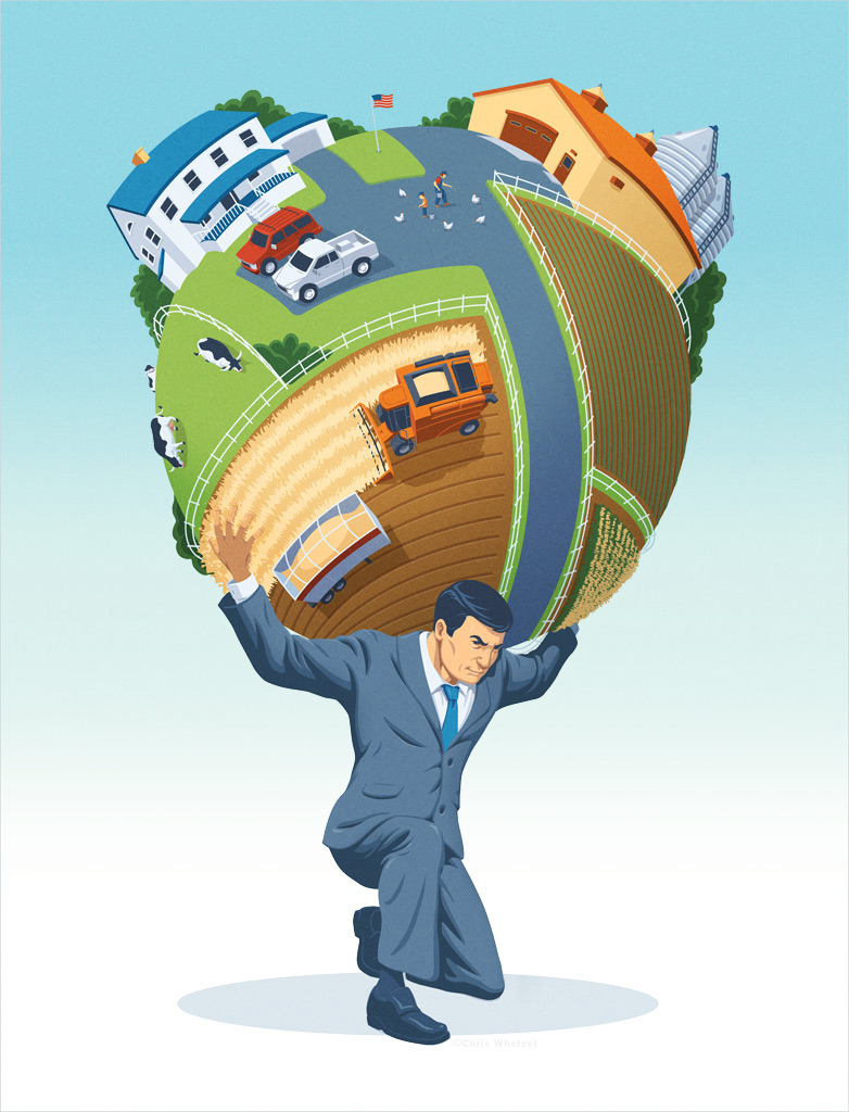 Farmers rely on the support of a strong bank