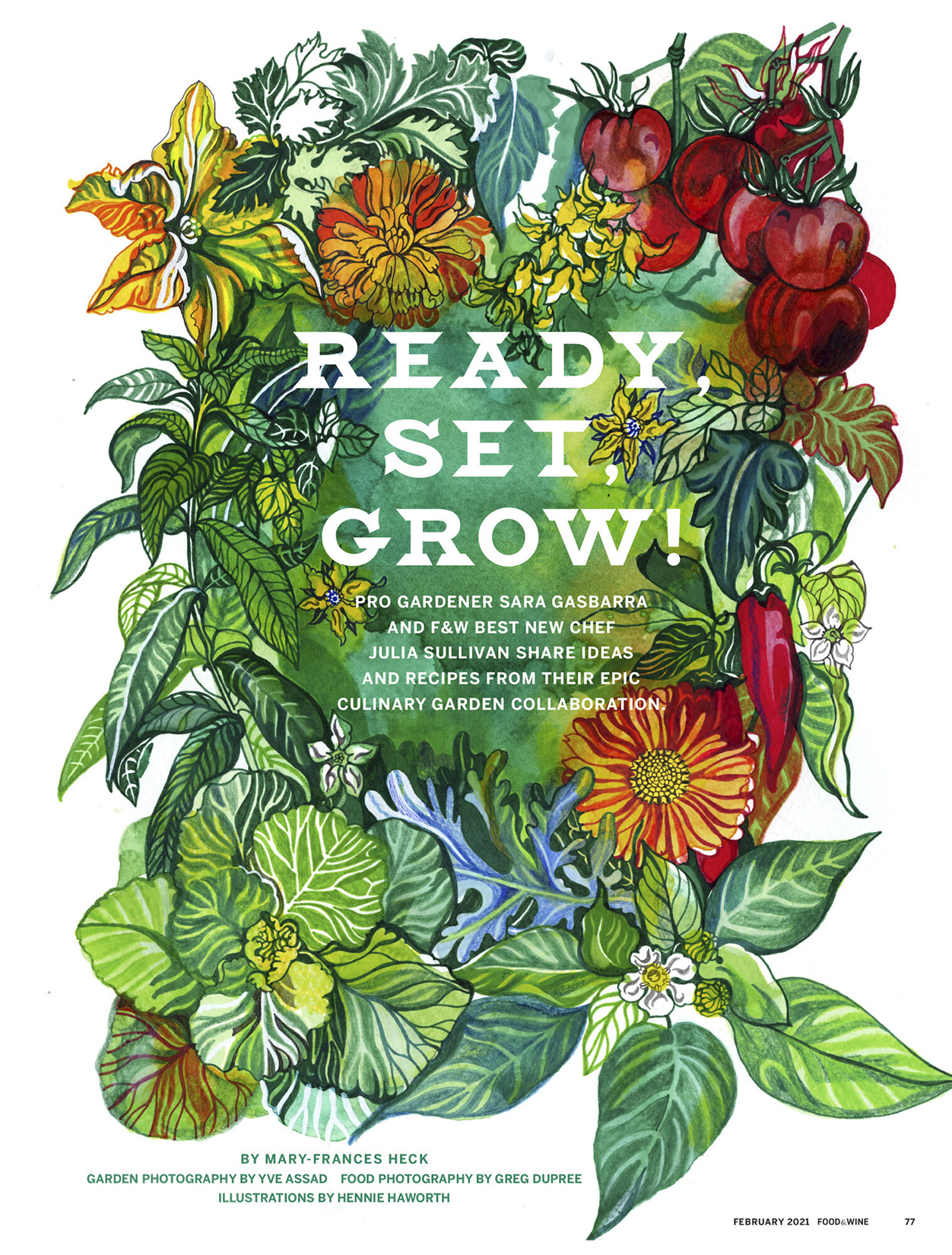 Ready, Set, Grow for Food & Wine