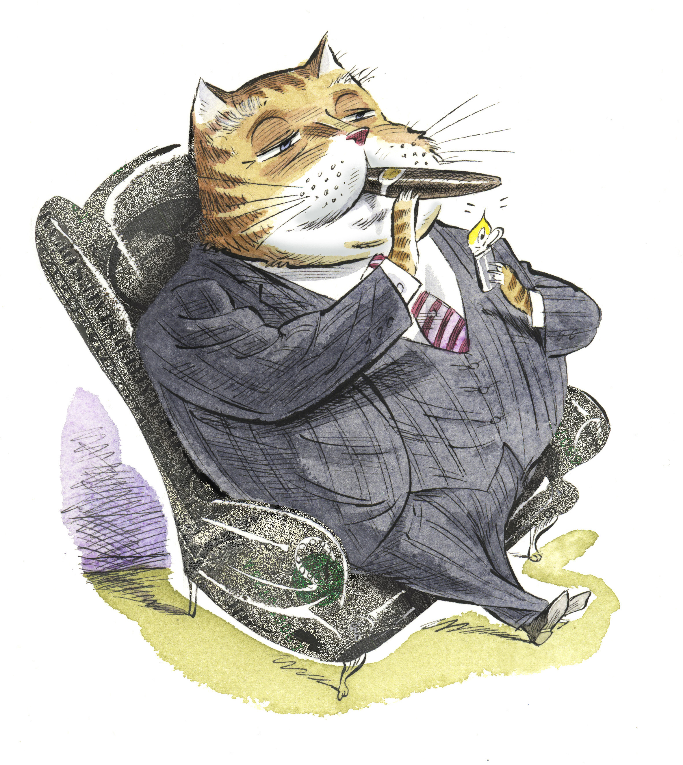 Image used as the cover illustration for Barron's Magazine.