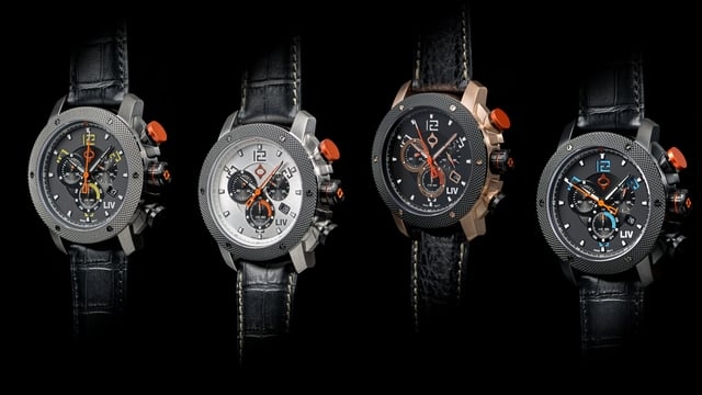 360 Rotation of Liv Watches GX1 line.
