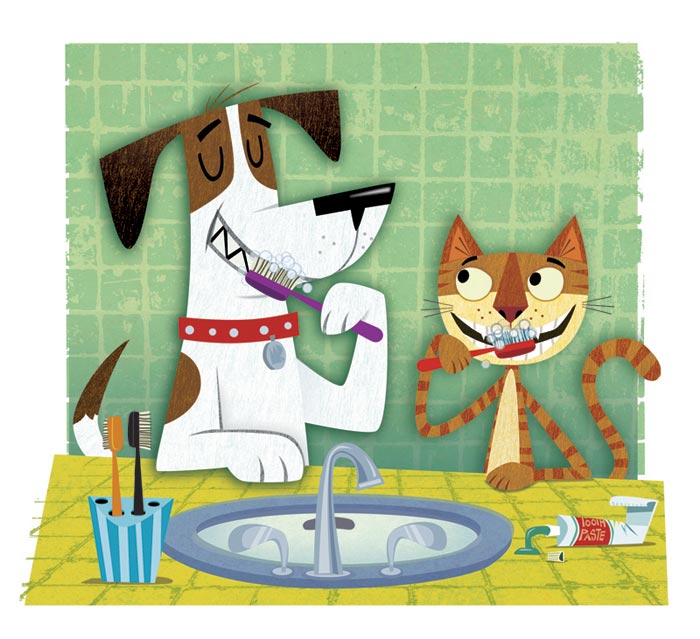 brush your teeth!