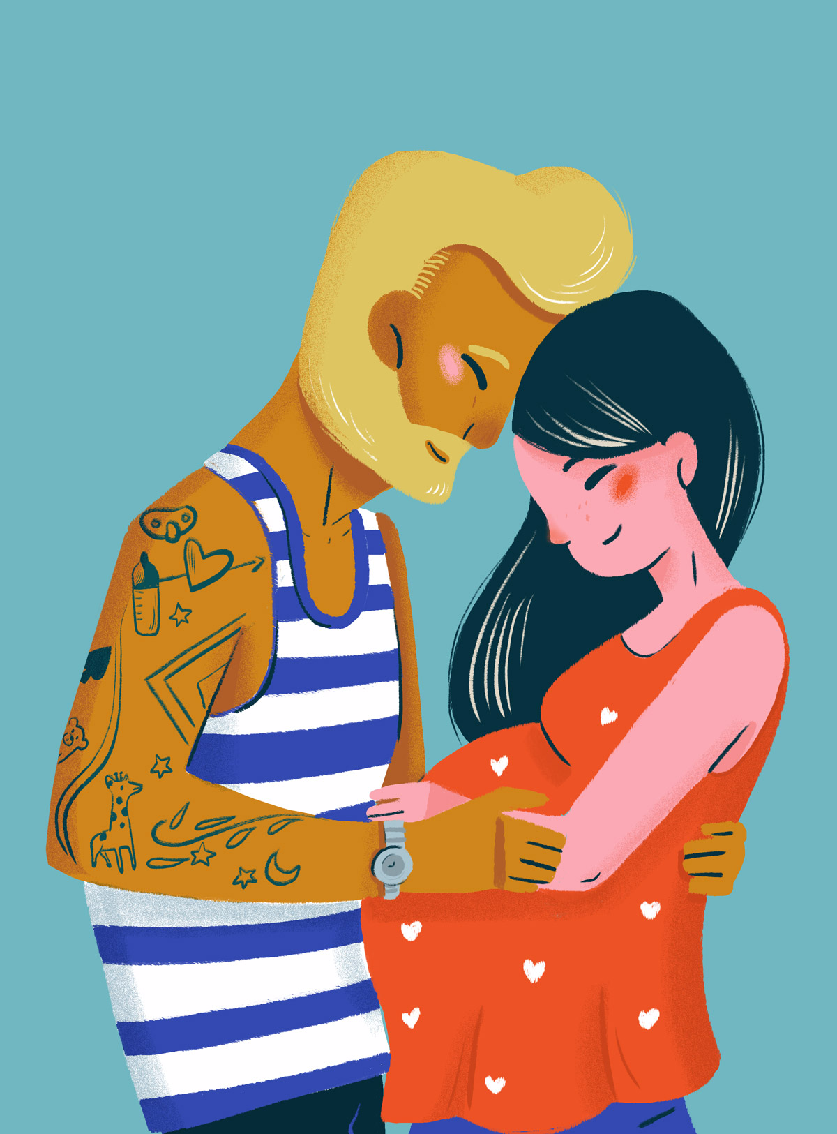 The Birth Partner published by Castillo Media
Illustration by Caroline Attia