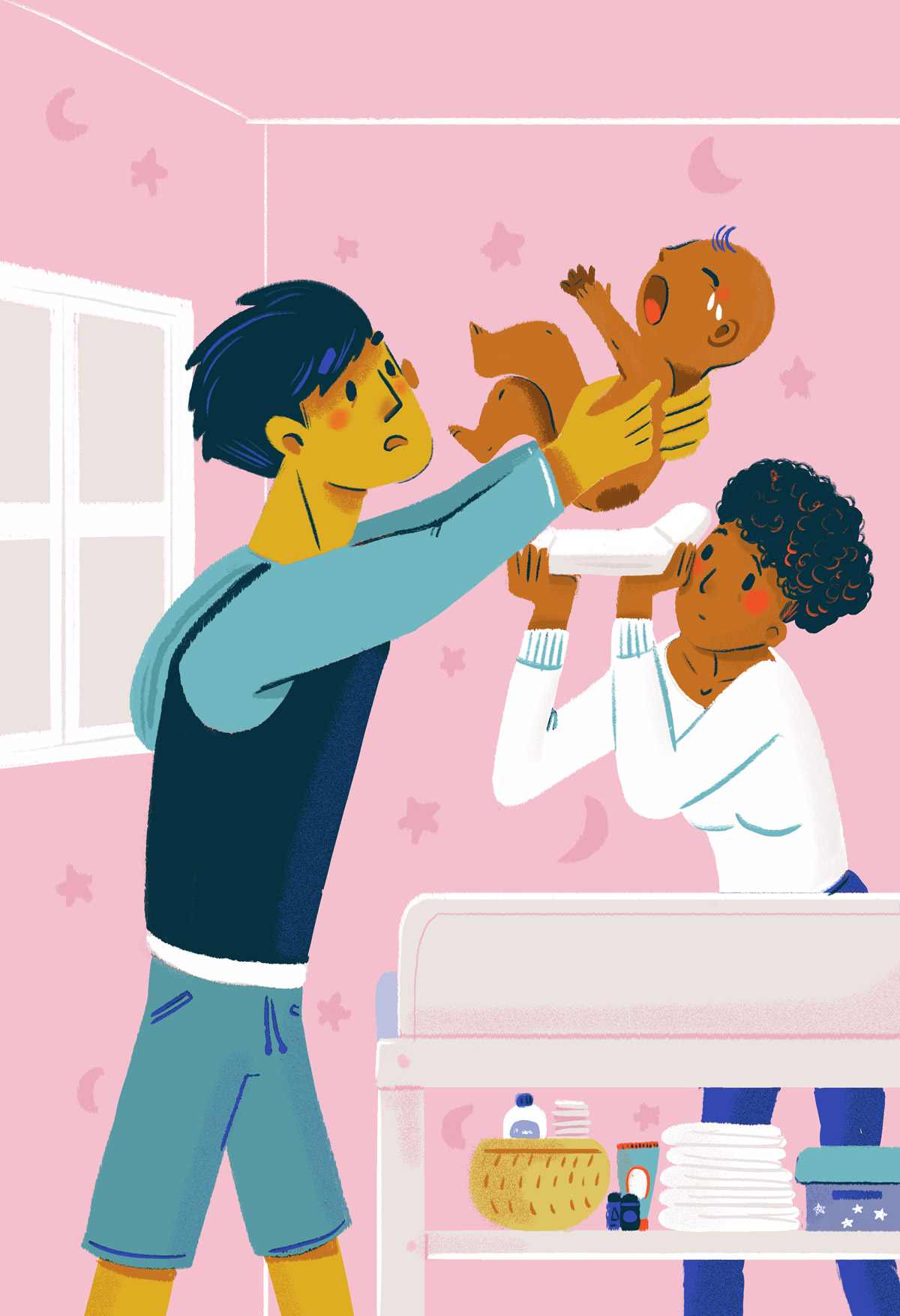 The Birth Partner published by Castillo Media
Illustration by Caroline Attia