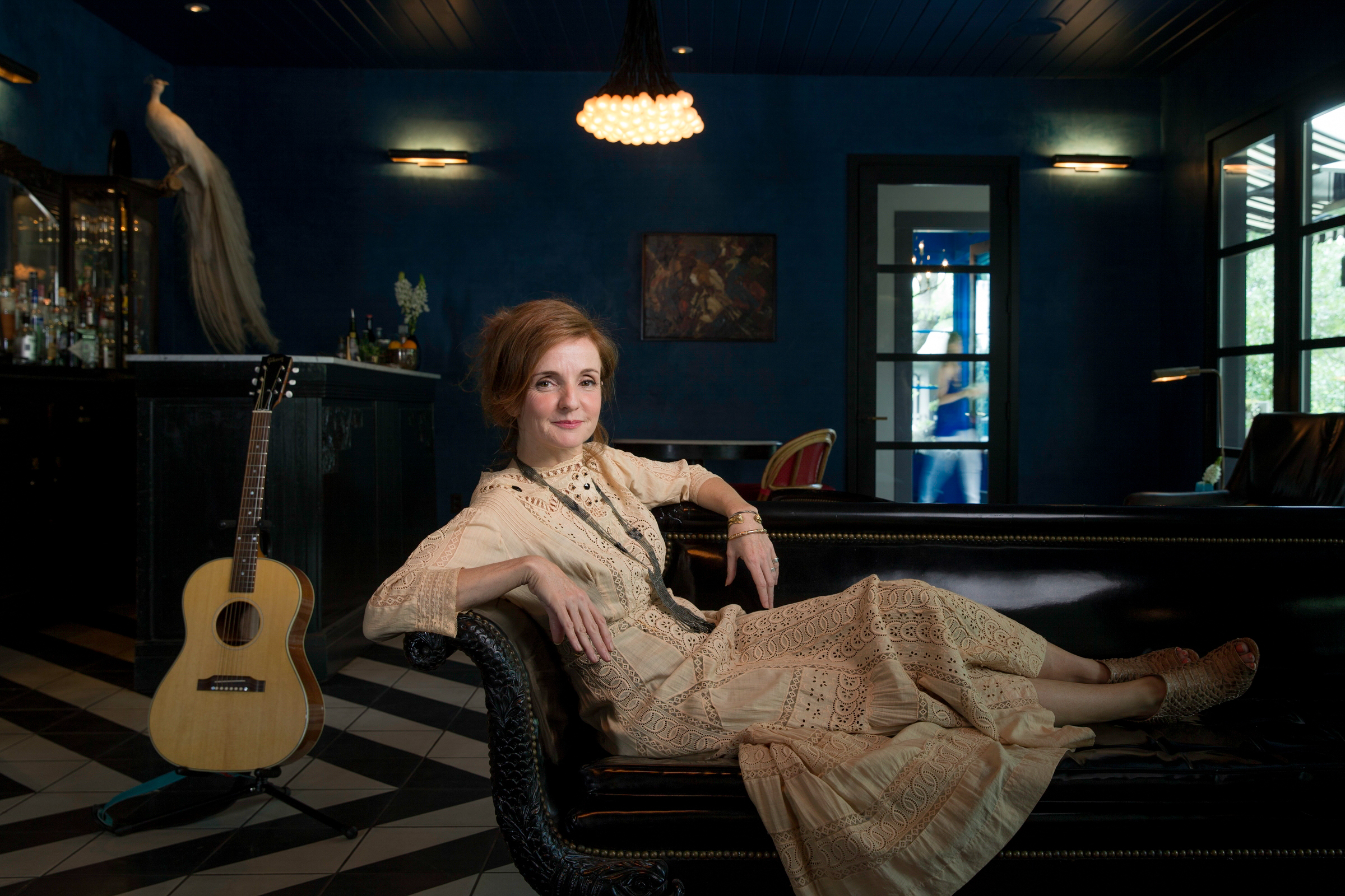 Patty Griffin, photographed at the Hotel St. Cecilia in Austin, TX. ©Darren Carroll