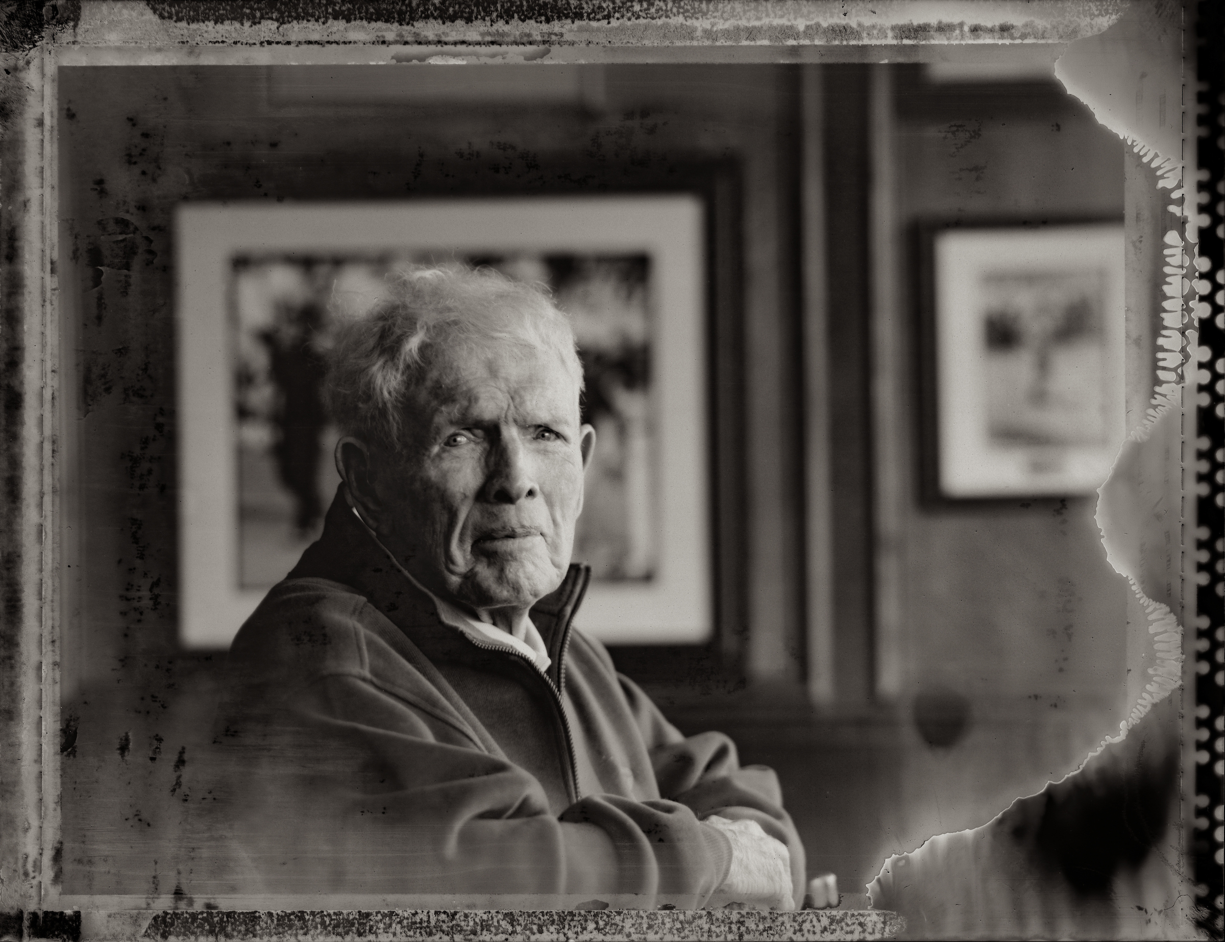 Golf legend Jack Burke, Jr., age 95, sits for a portrait at Champions Golf Club in Houston, Texas on March 1, 2019. Photograph ©2019 Darren Carroll