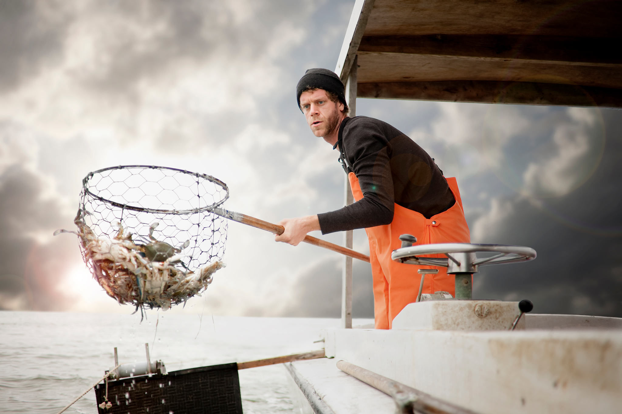 Crabbing on the Bay