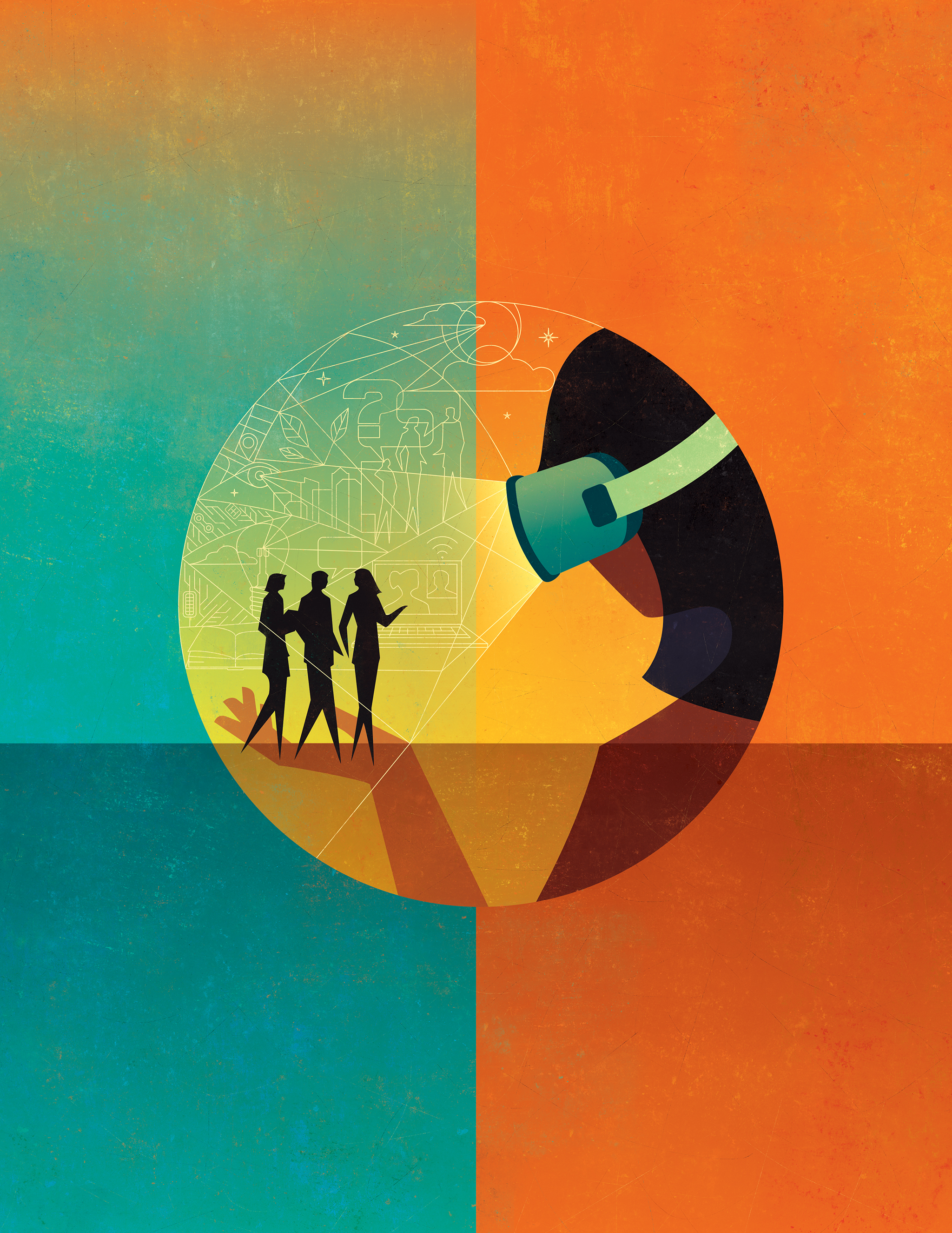 Deloitte: Virtual Reality
Illustration by Traci Daberko
