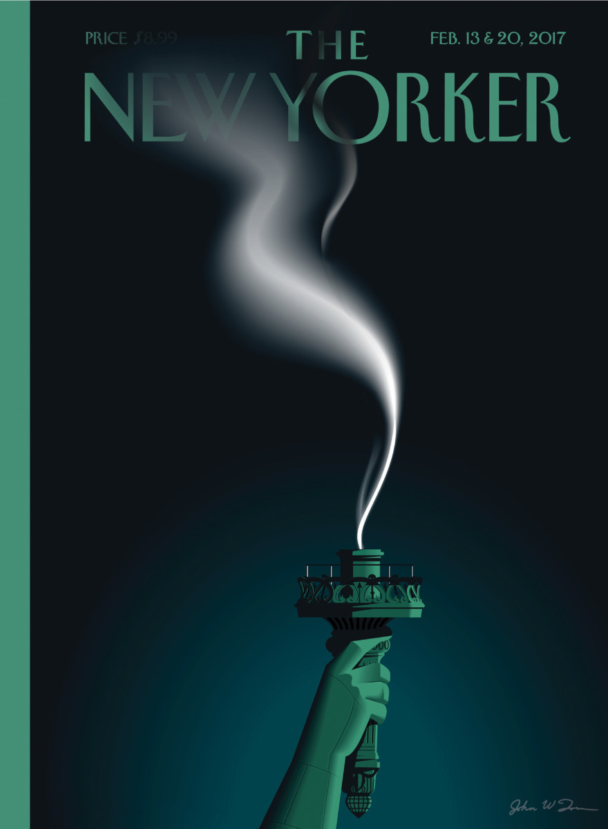 Client: The New Yorker
John Tomac
SOCIETY OF ILLUSTRATOR WINNER
Cover of the New Yorker - Liberty’s Flameout
https://joaniebrep.com/john-tomac-82/
#illustration #SOI #winner #statueofliberty