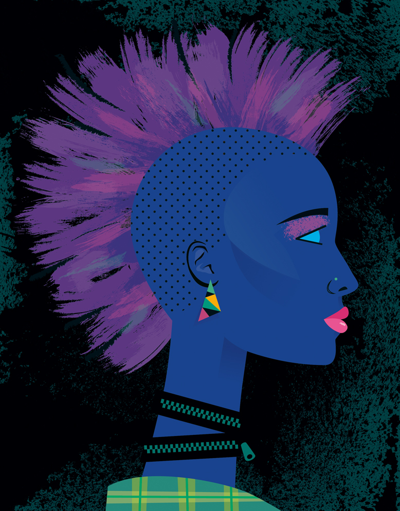 Fashion, Graphic, Digital, Style, Hairstyle