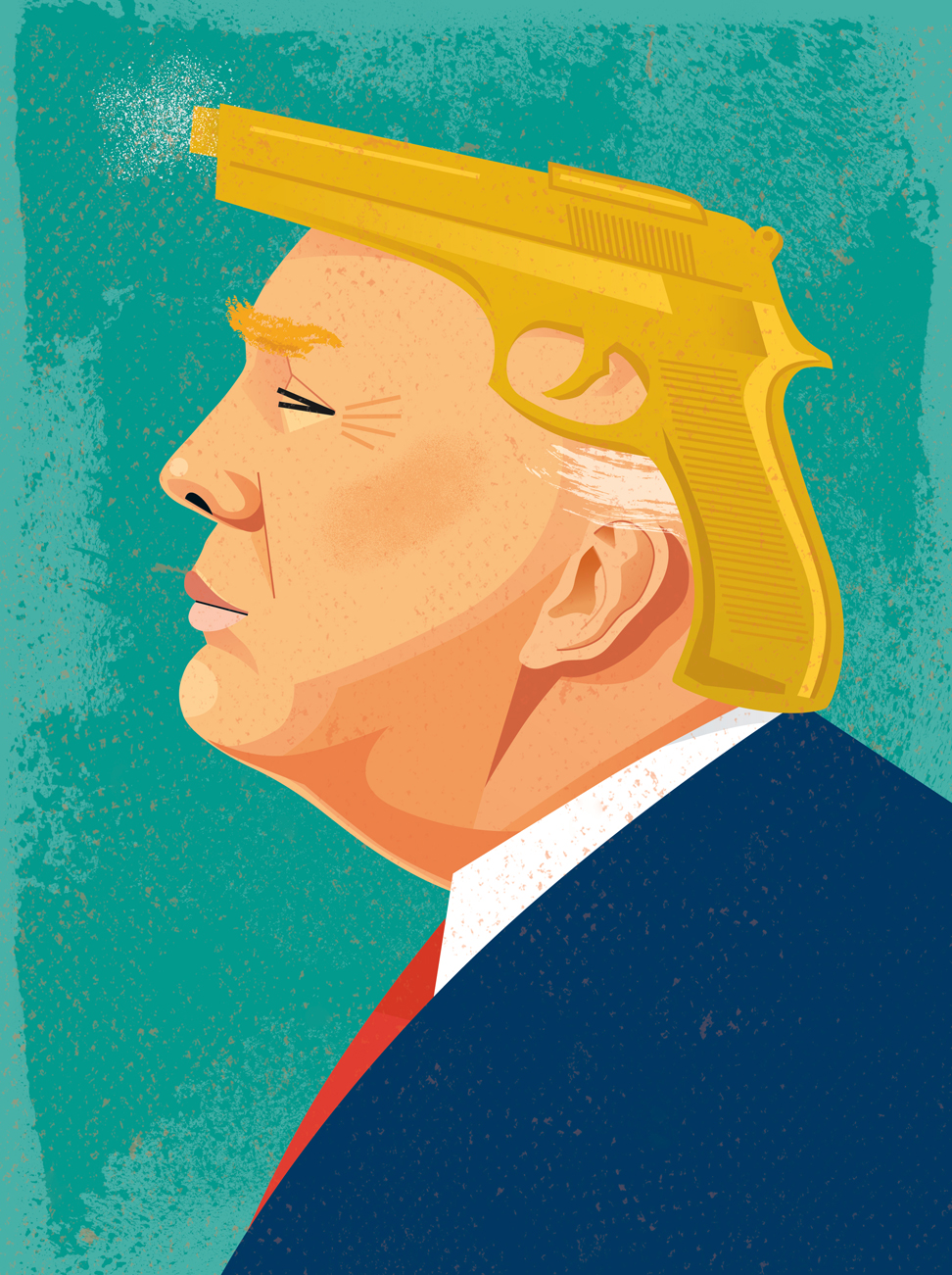 Portrait, Graphic, Conceptual, Digital, Politics