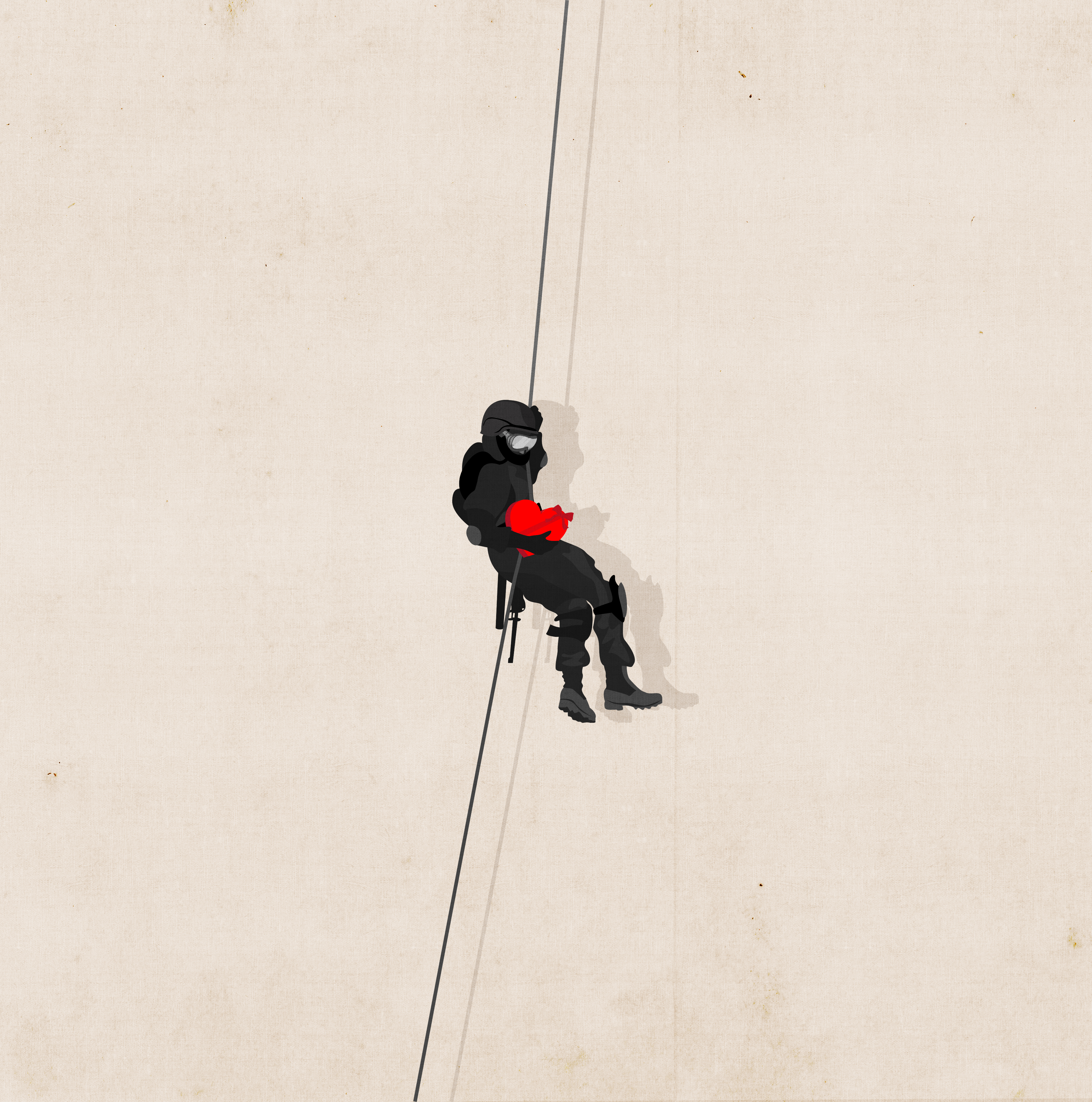 Saint Valentine celebrative illustration.