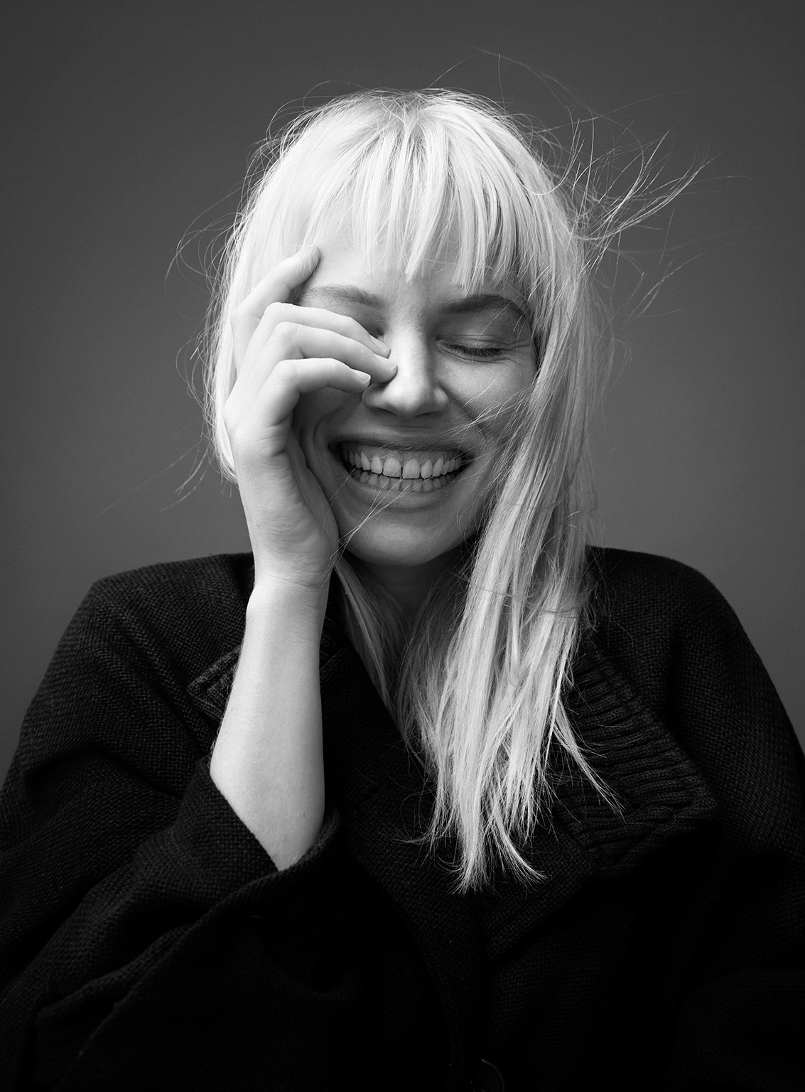 model portraits without any retouch for South African ELLE magazine