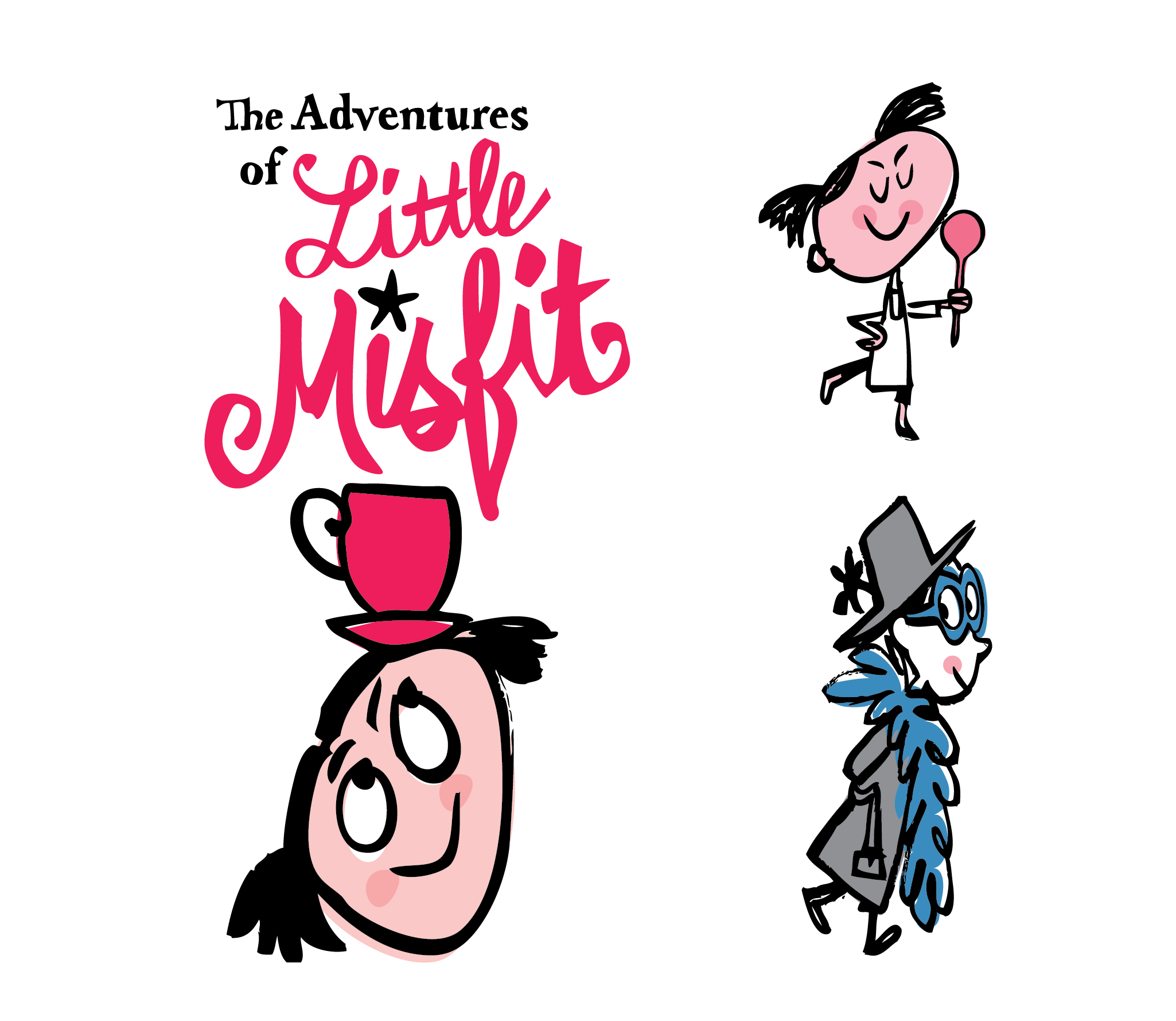 Cute character illustration for Dance performance
Client: Carter Productions