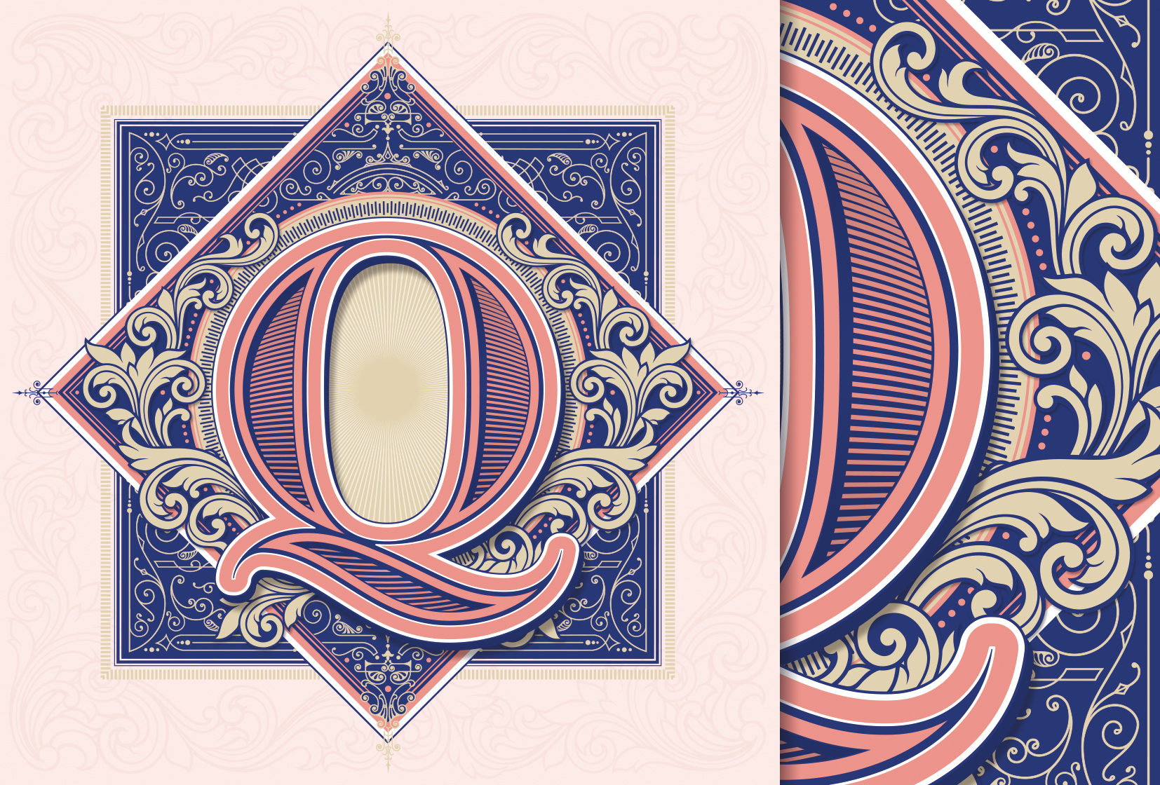 Title 'Q' for the 'One Question Four Answers' section of In Touch magazine.