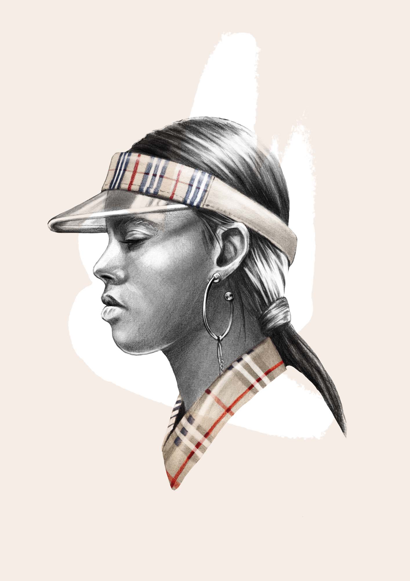 Sketch of the best of the catwalks for SS18 as part of an instagram takeover 