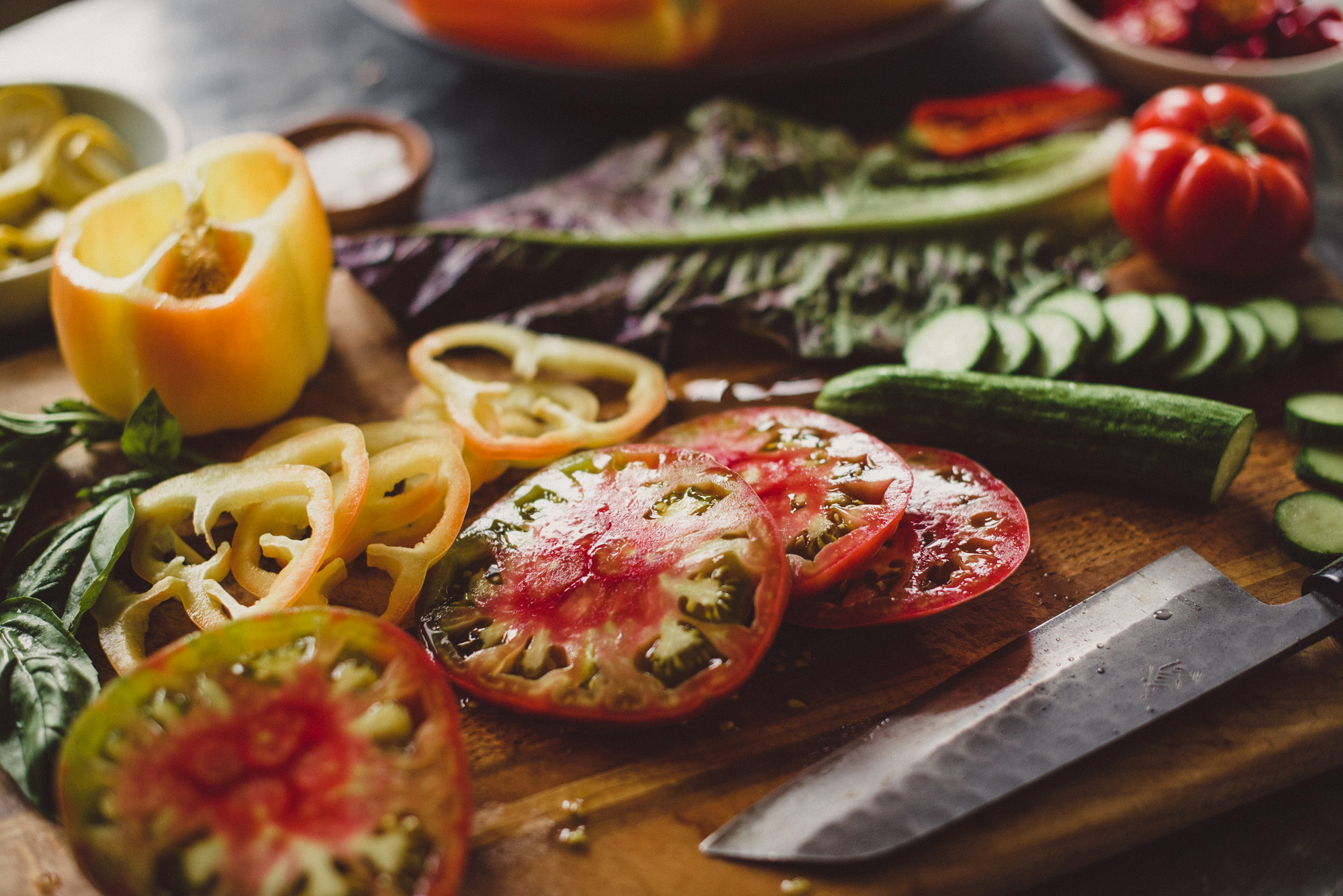 tomatoes, produce, vegetables