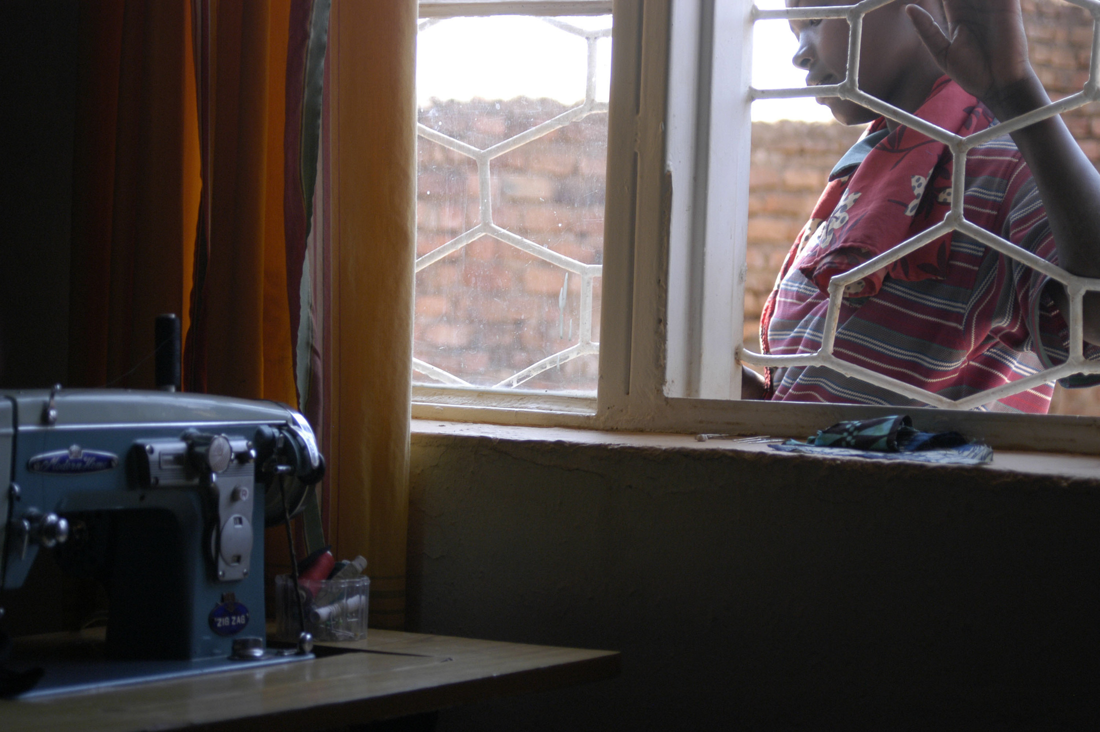 textile worker in Rwanda