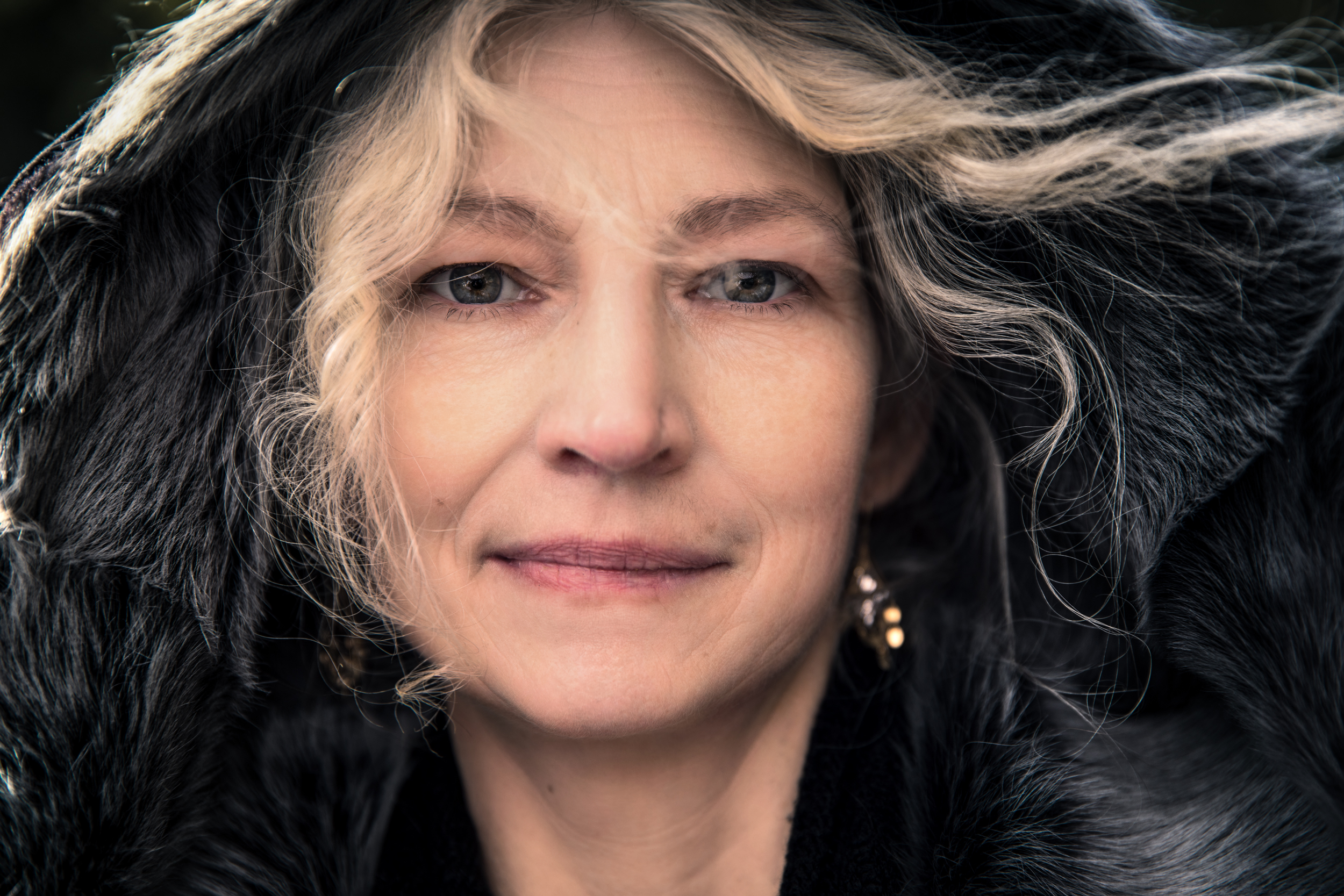Headshot of Ami Brown, the mother on 'Alaskan Bush People', shot for Discovery Channel in Alaska