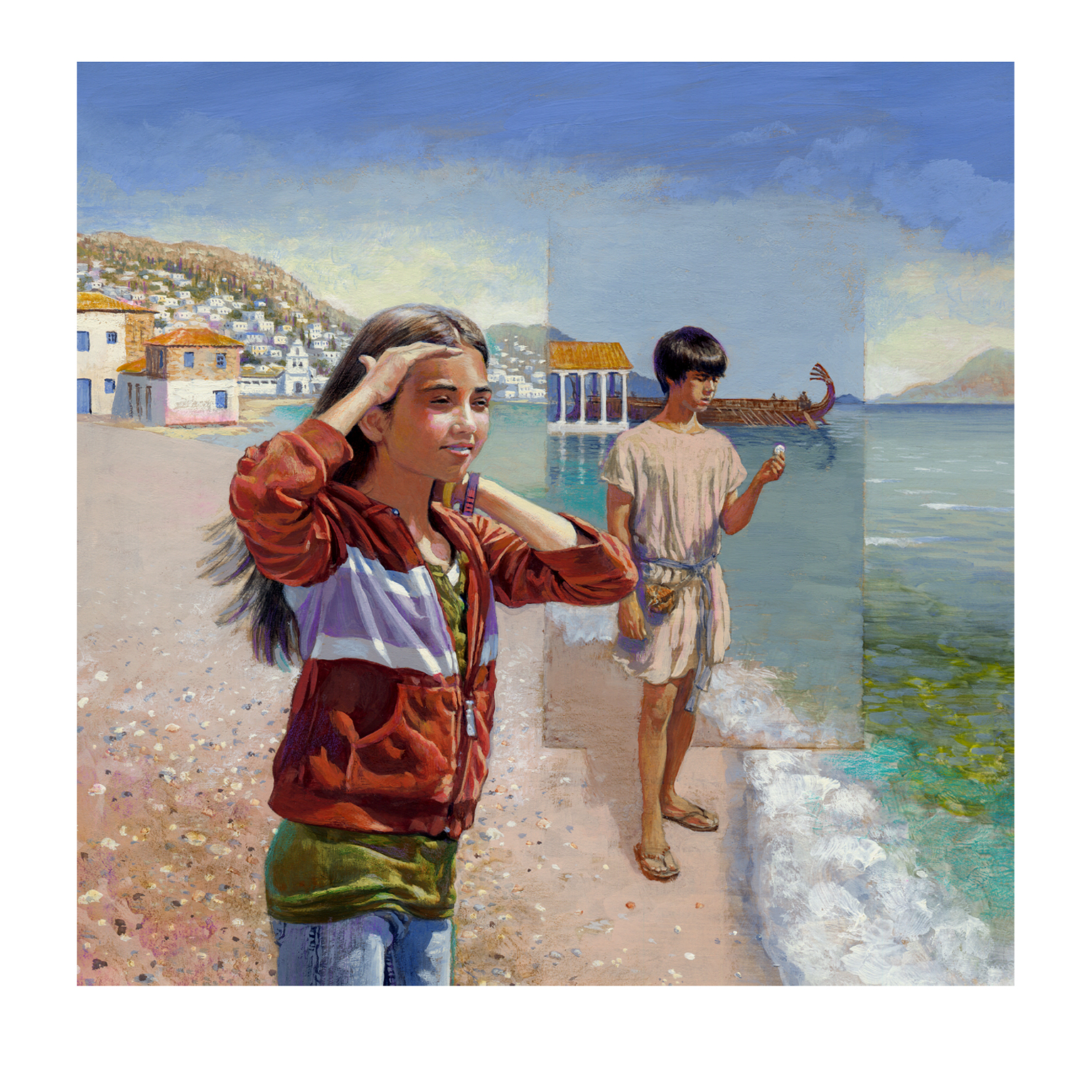 National Geographic Social Studies book cover art