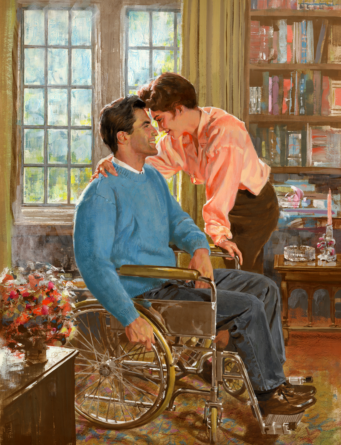 one of over 300 romance covers for Harlequin