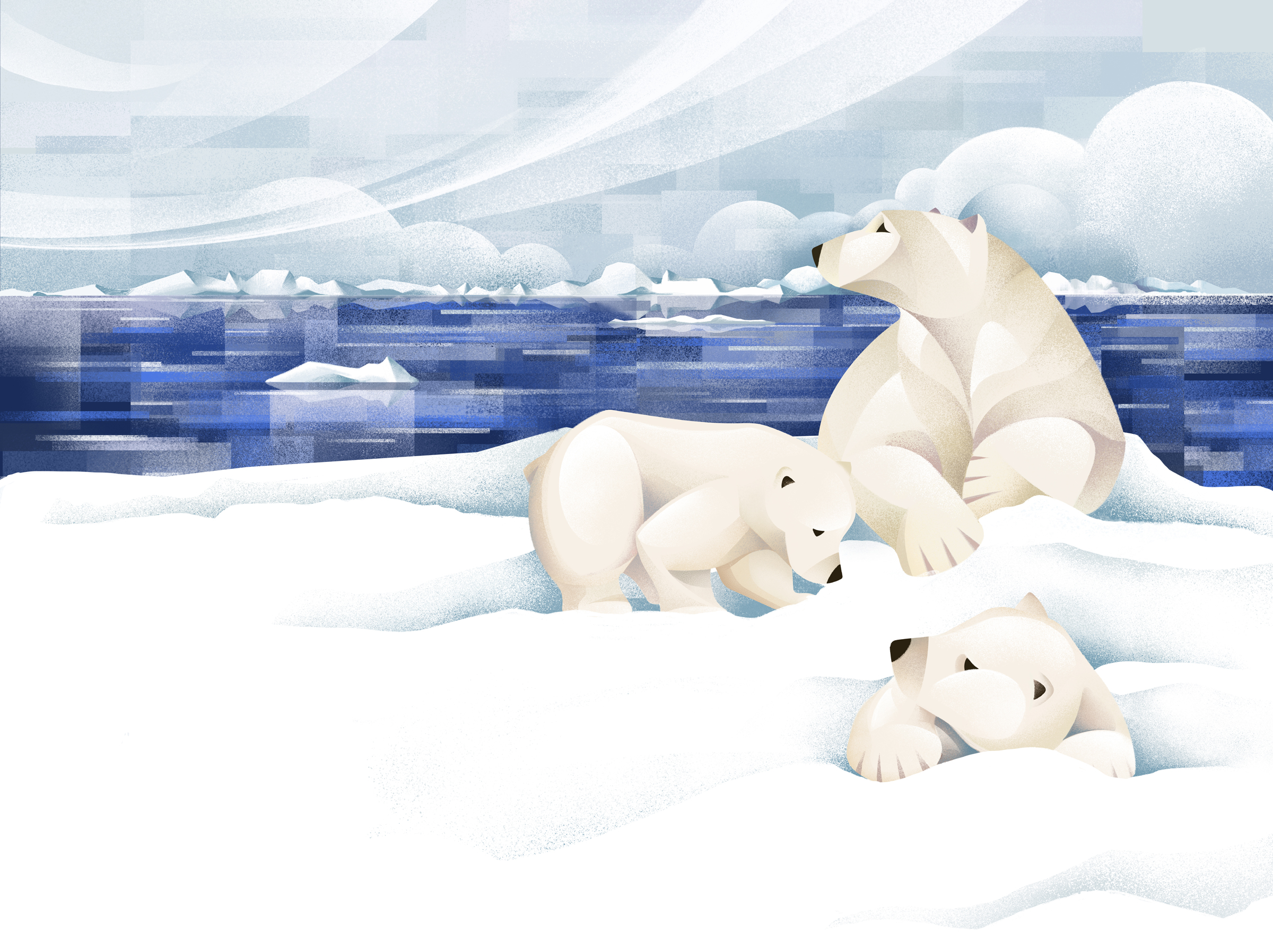 Chiara Vercesi was commissioned by BBDO to illustrate the Lincoln Park Zoo’s campaign The Price of Extinction, which was released on Earth Day. This campaign highlights 5 of the most threatened species represented at their zoo with a limited edition series of Zoo passes.