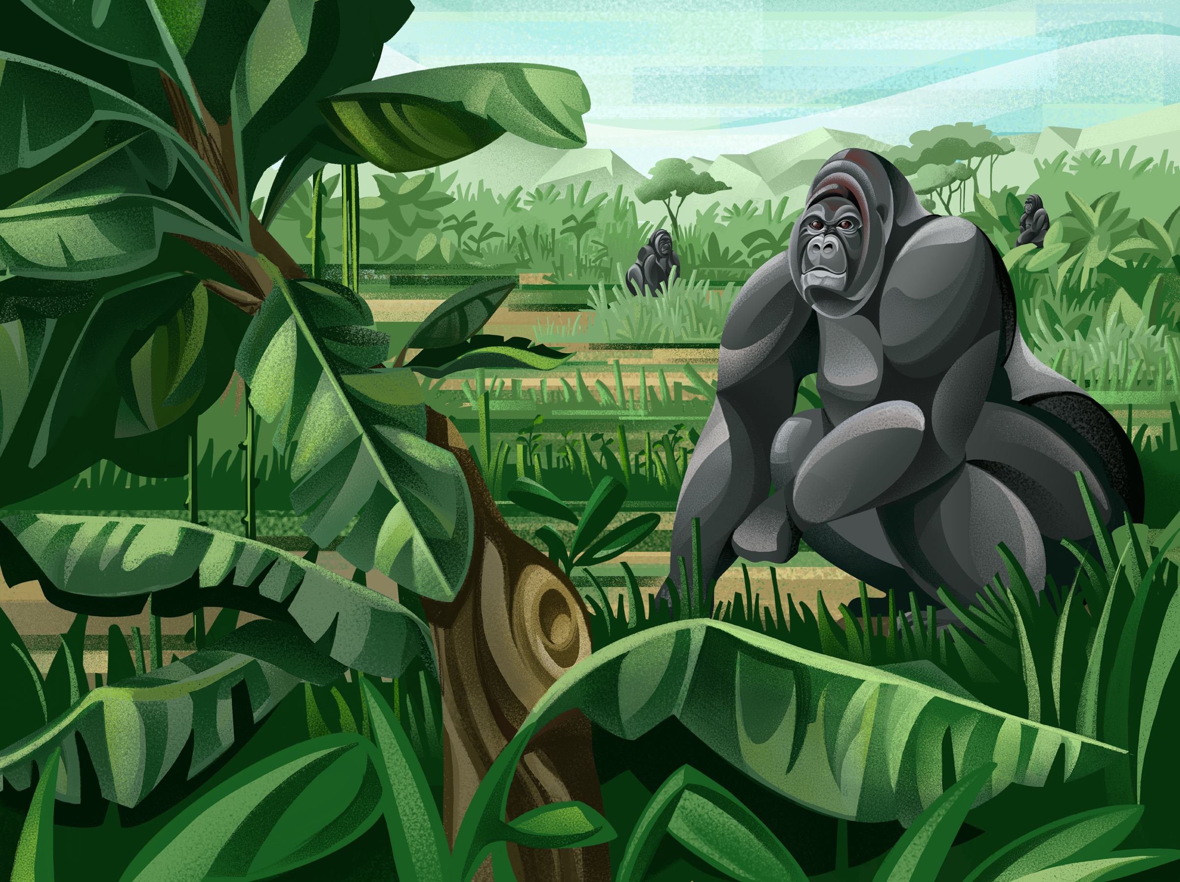 Chiara Vercesi was commissioned by BBDO to illustrate the Lincoln Park Zoo’s campaign The Price of Extinction, which was released on Earth Day. This campaign highlights 5 of the most threatened species represented at their zoo with a limited edition series of Zoo passes.