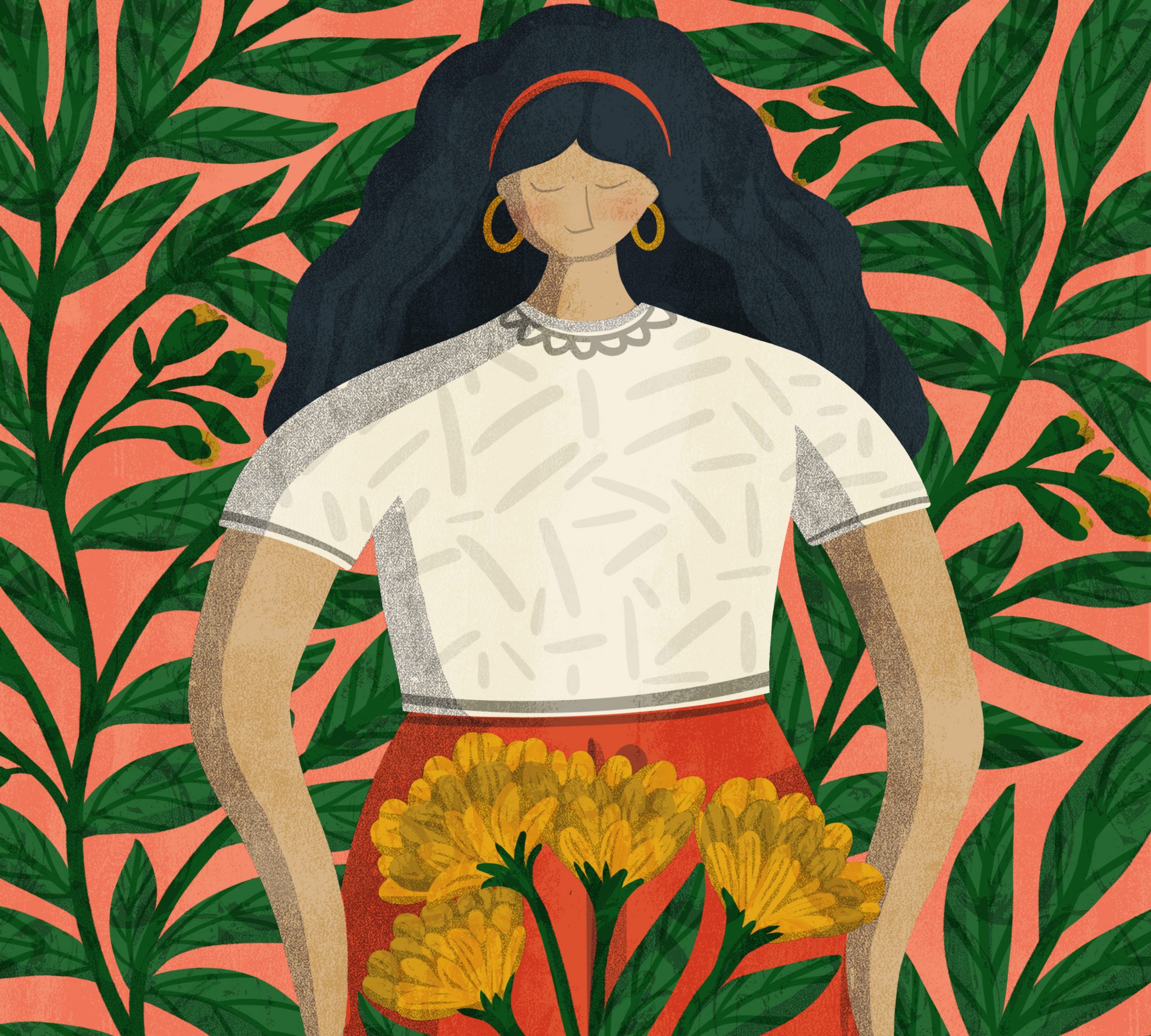 Baby and Beyond Magazine illustration by Lucy Rose